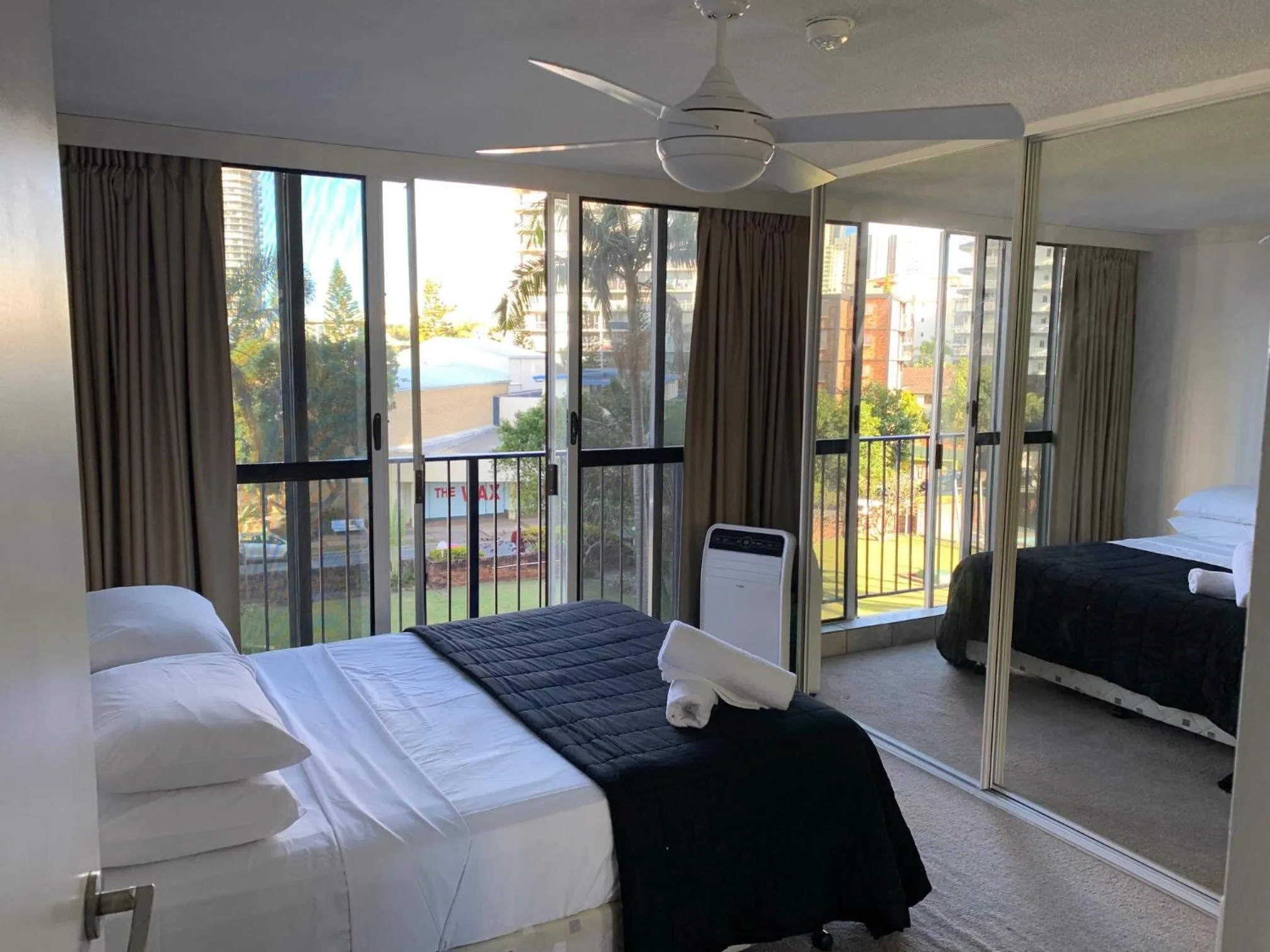 Bed in Condor Apartments by Gold Coast Premium