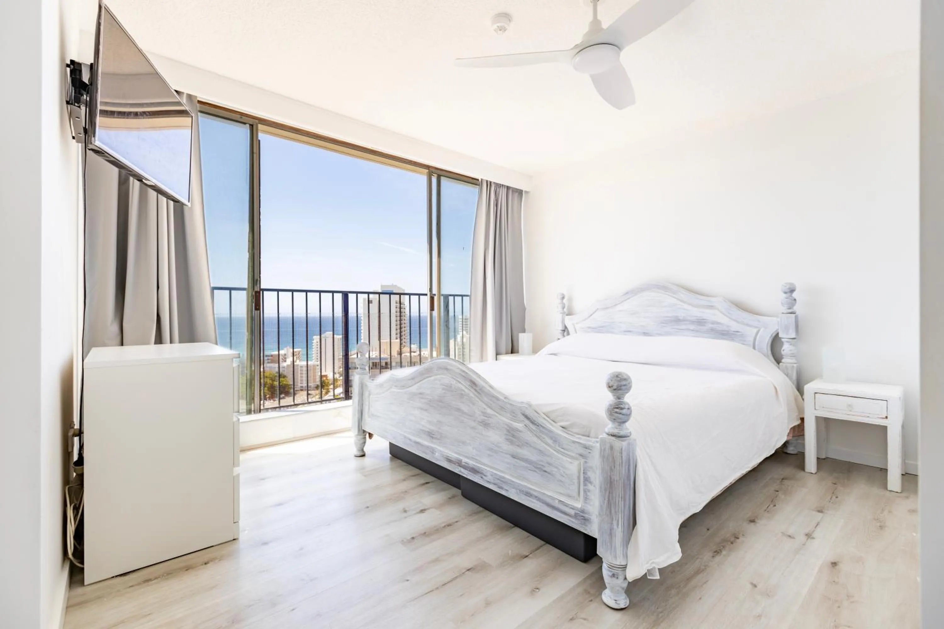 Bed in Condor Apartments by Gold Coast Premium