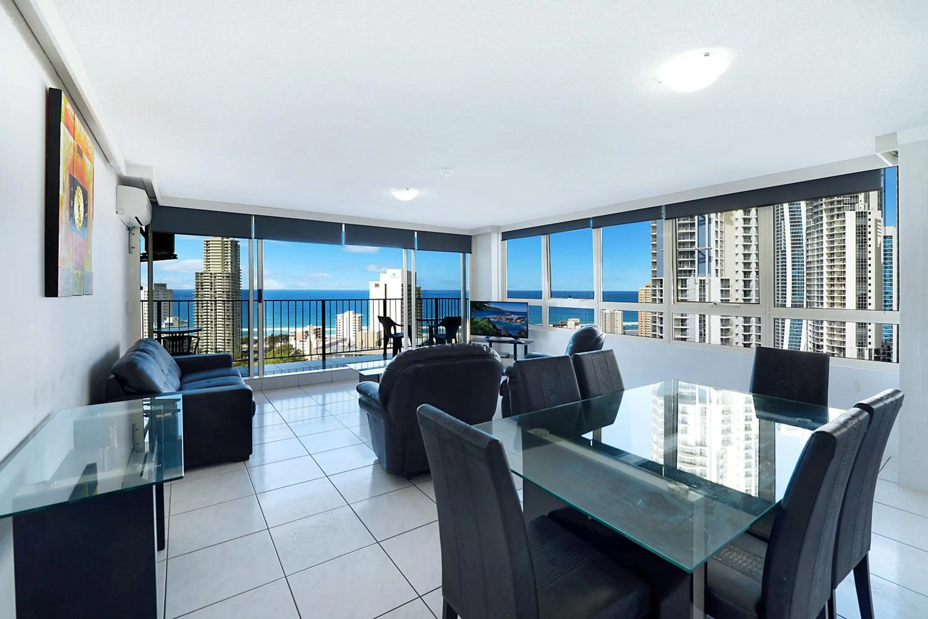 Living room in Condor Apartments by Gold Coast Premium