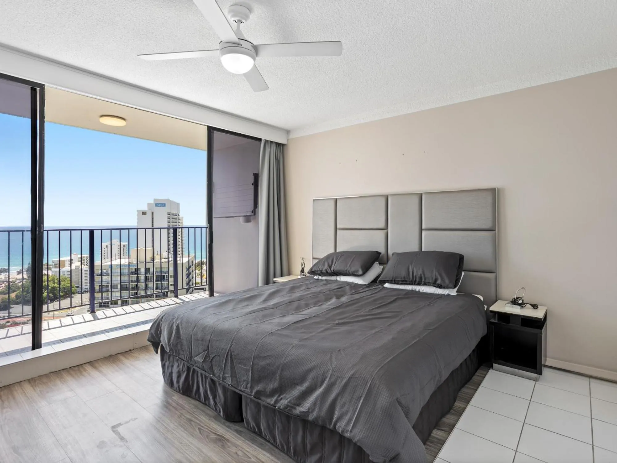 Bed in Condor Apartments by Gold Coast Premium