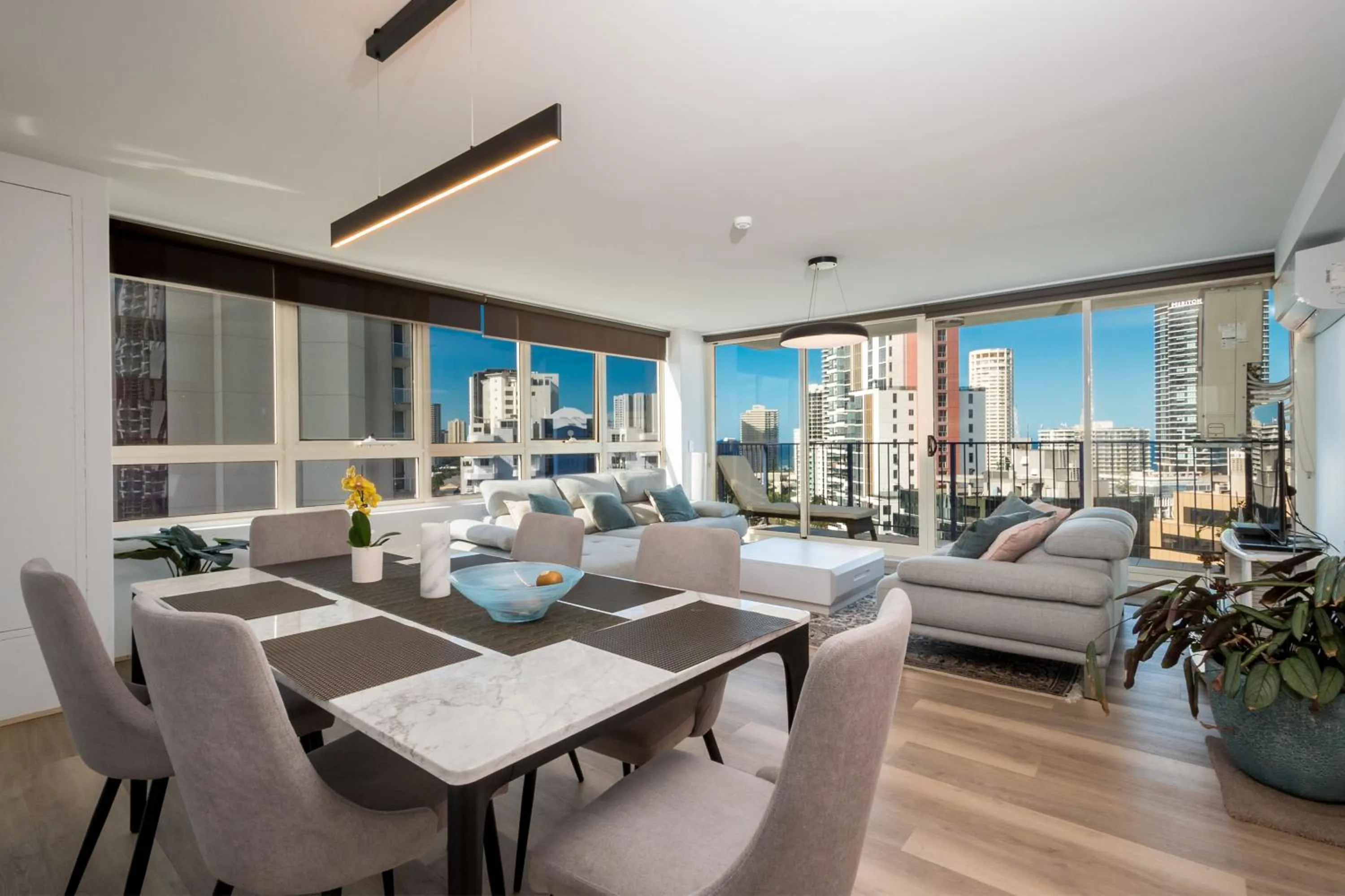 Dining area in Condor Apartments by Gold Coast Premium