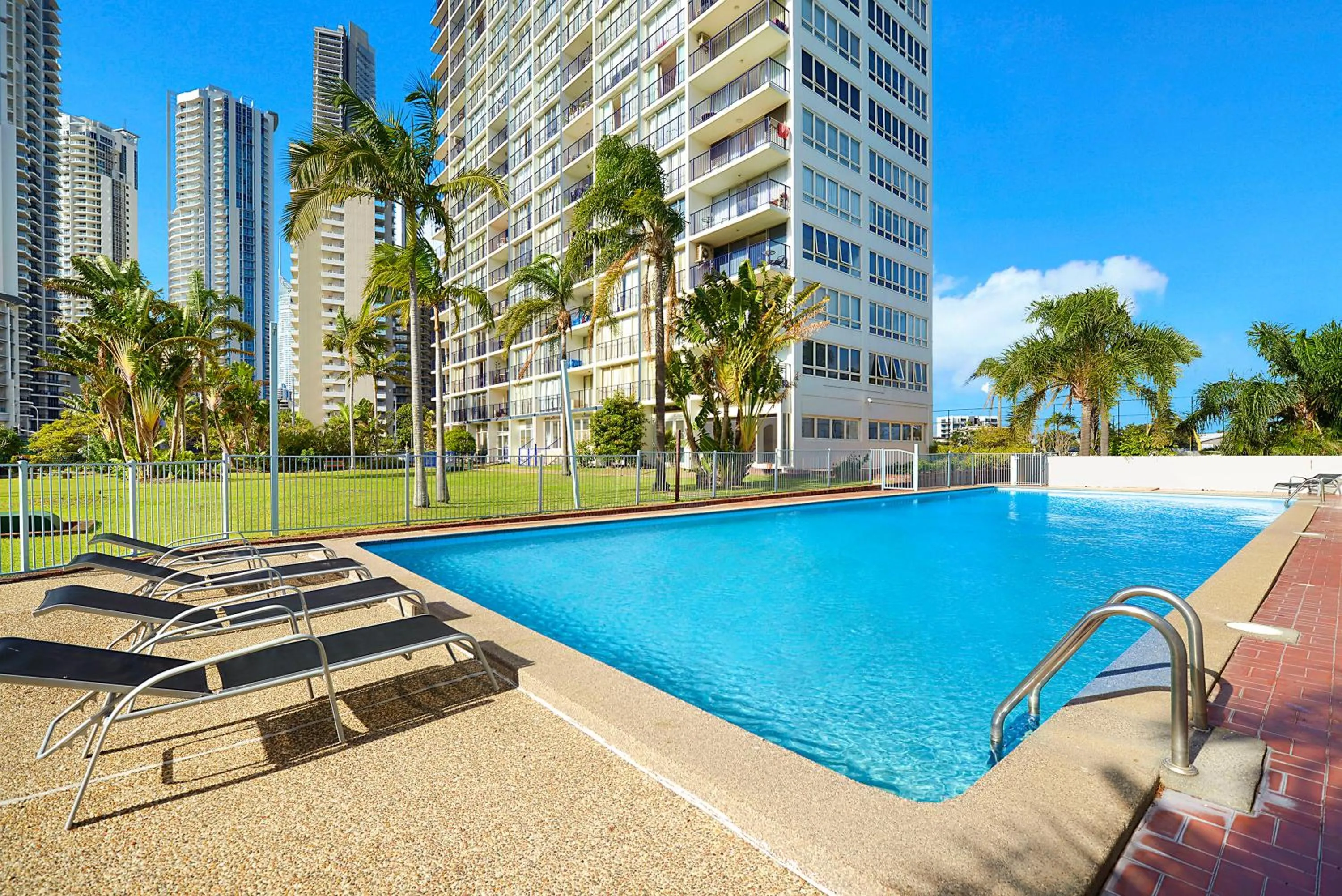 Swimming pool in Condor Apartments by Gold Coast Premium