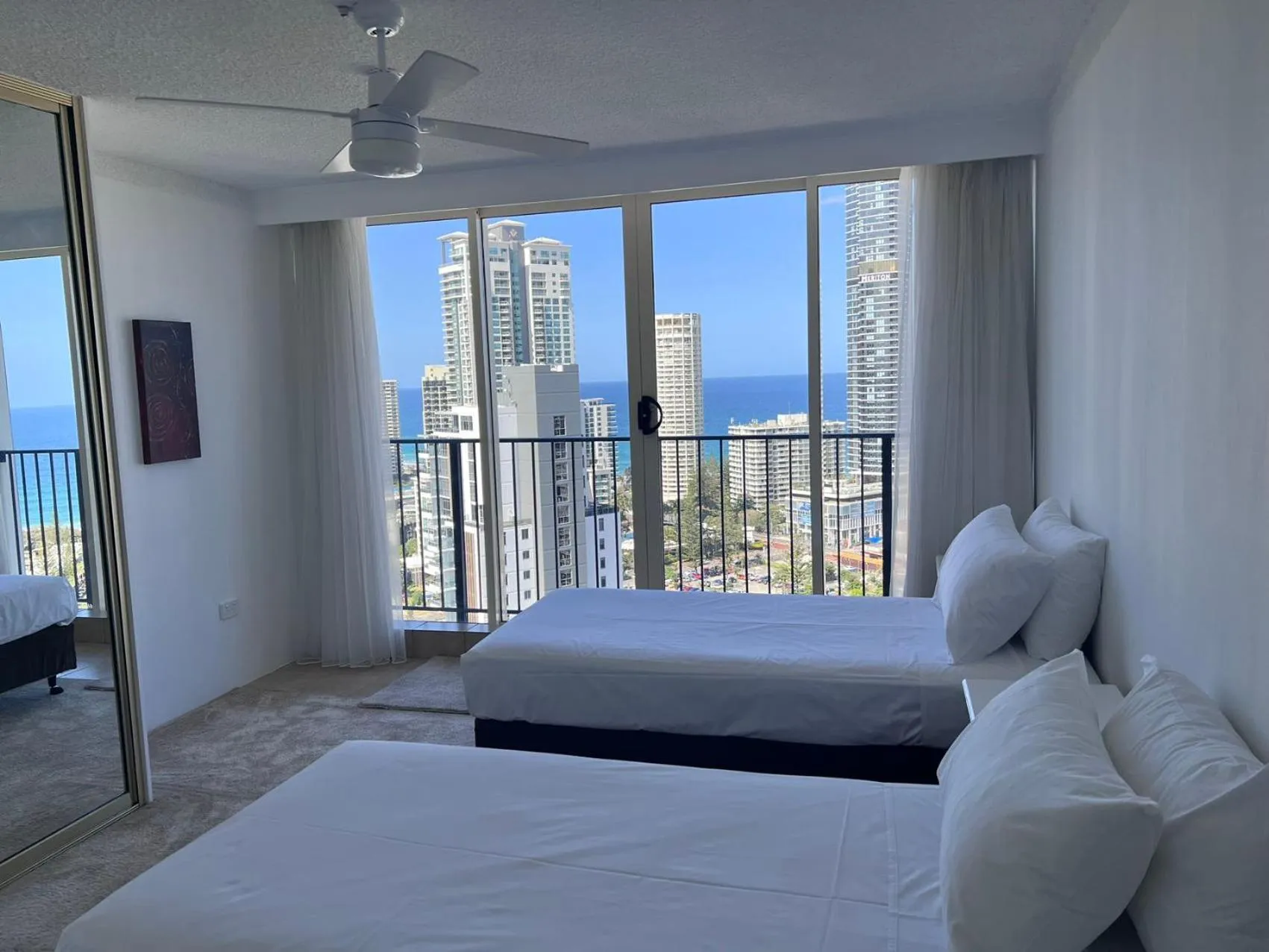 Bed in Condor Apartments by Gold Coast Premium