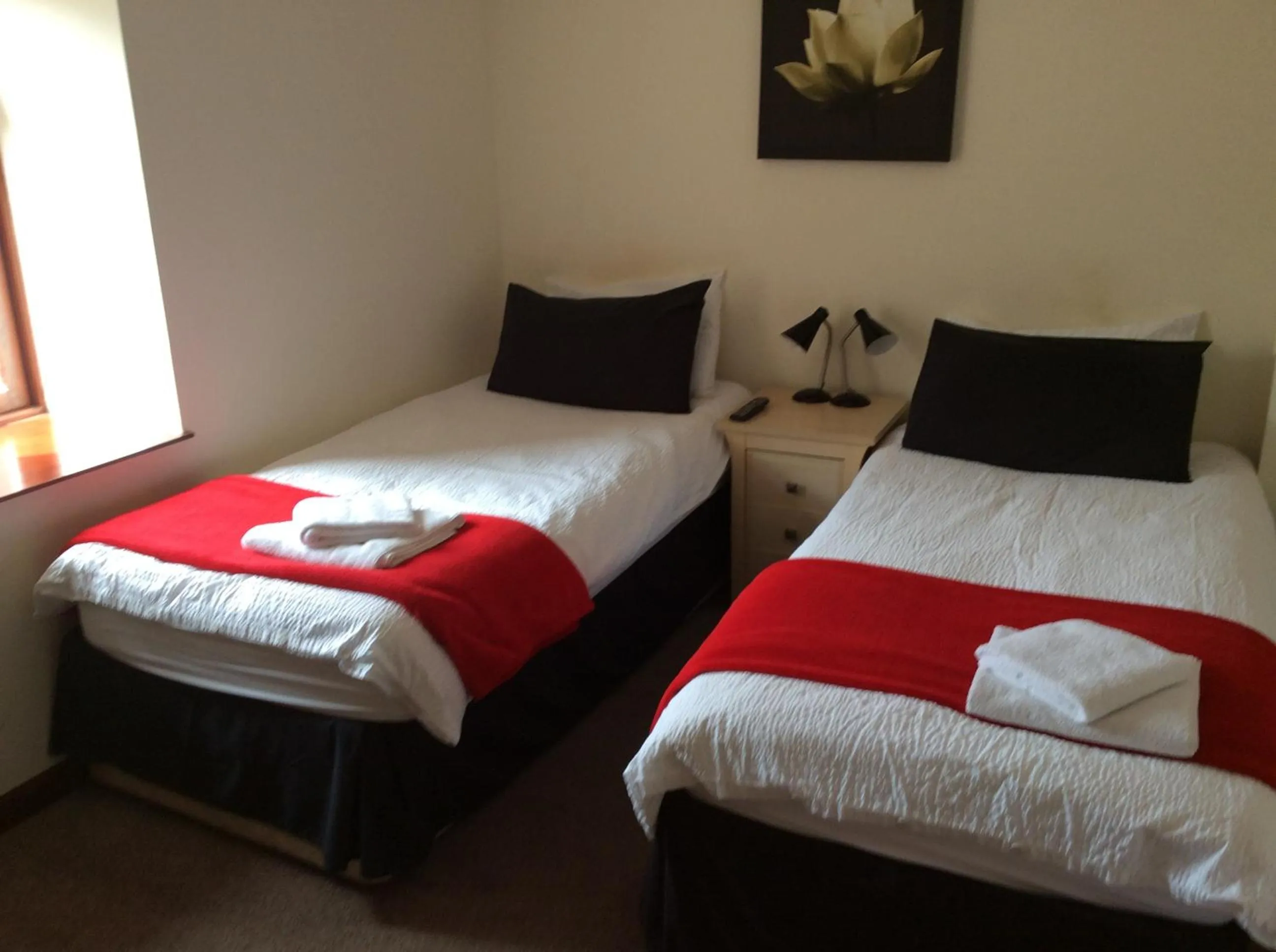 Bed in The Stag Hotel