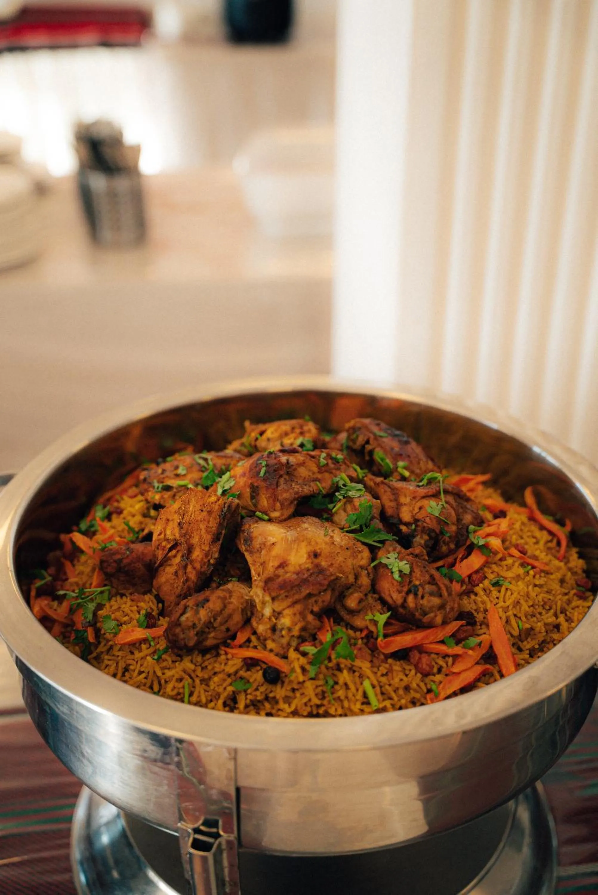 Food in Nomads Hotel