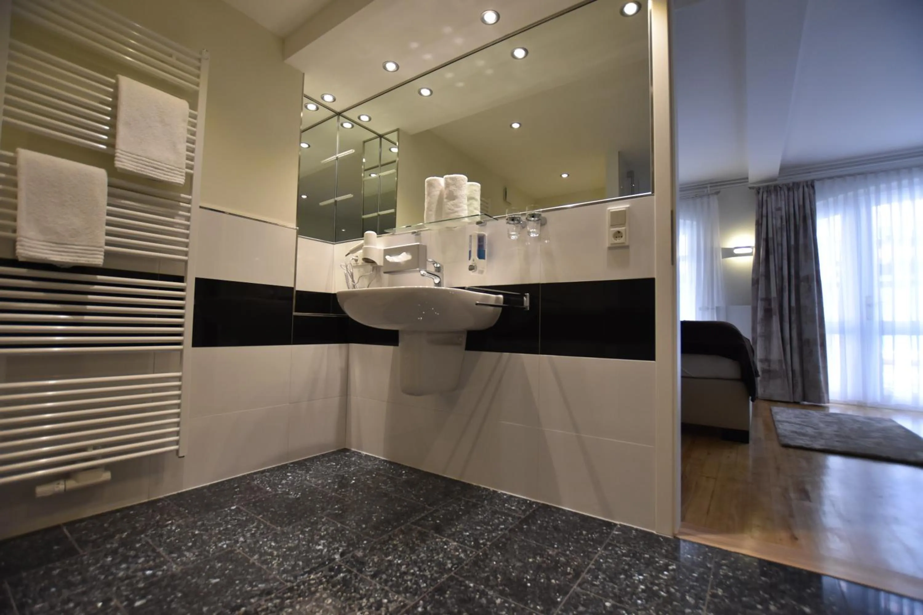 Decorative detail in Hotel Stadt Hamburg