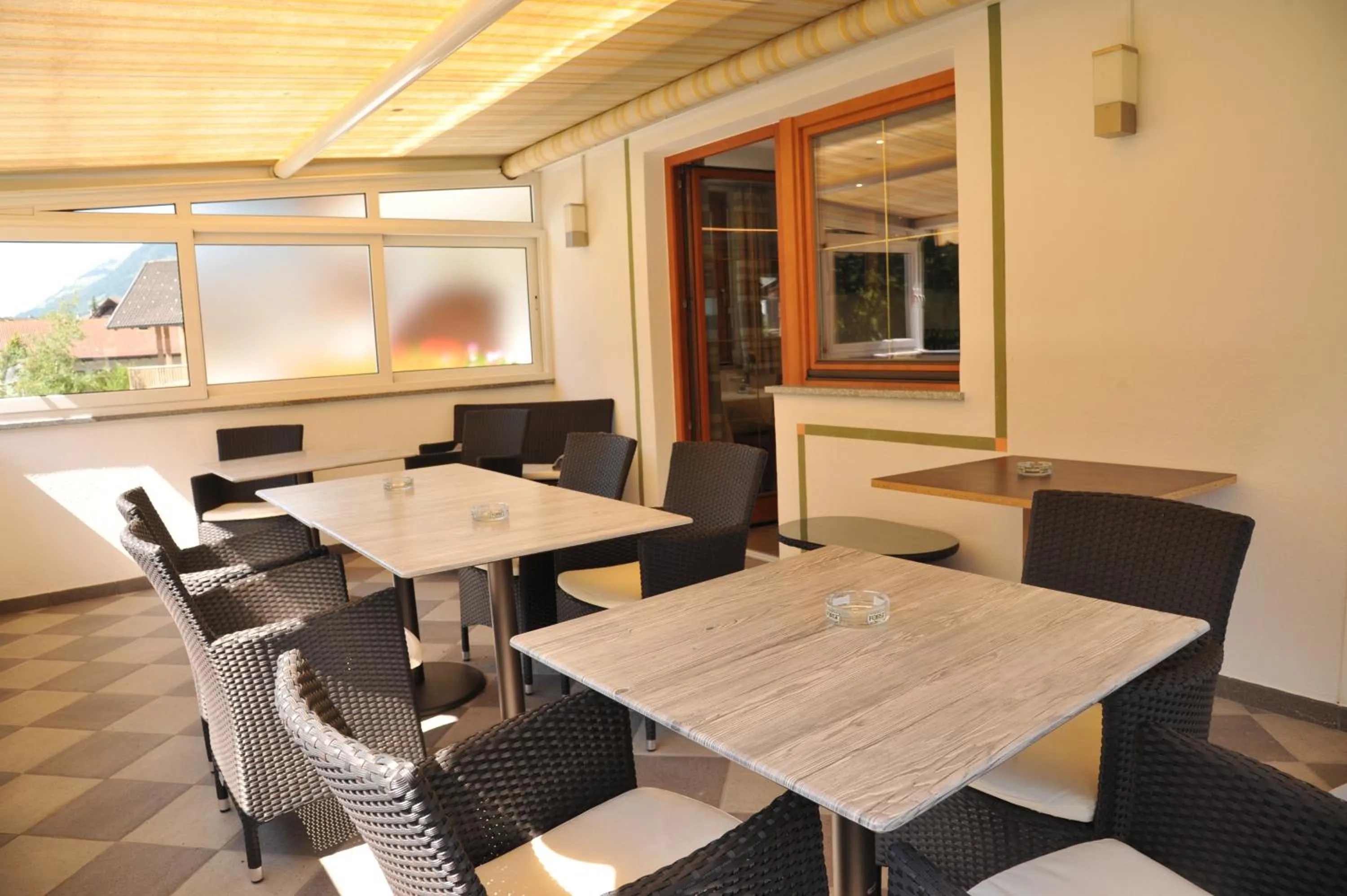 Balcony/Terrace in Garni Birkenau