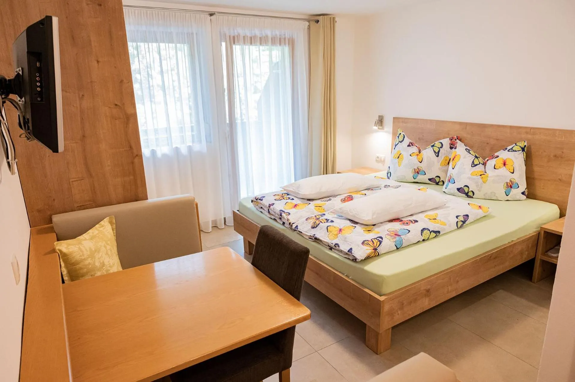 Seating area, Bed in Garni Birkenau