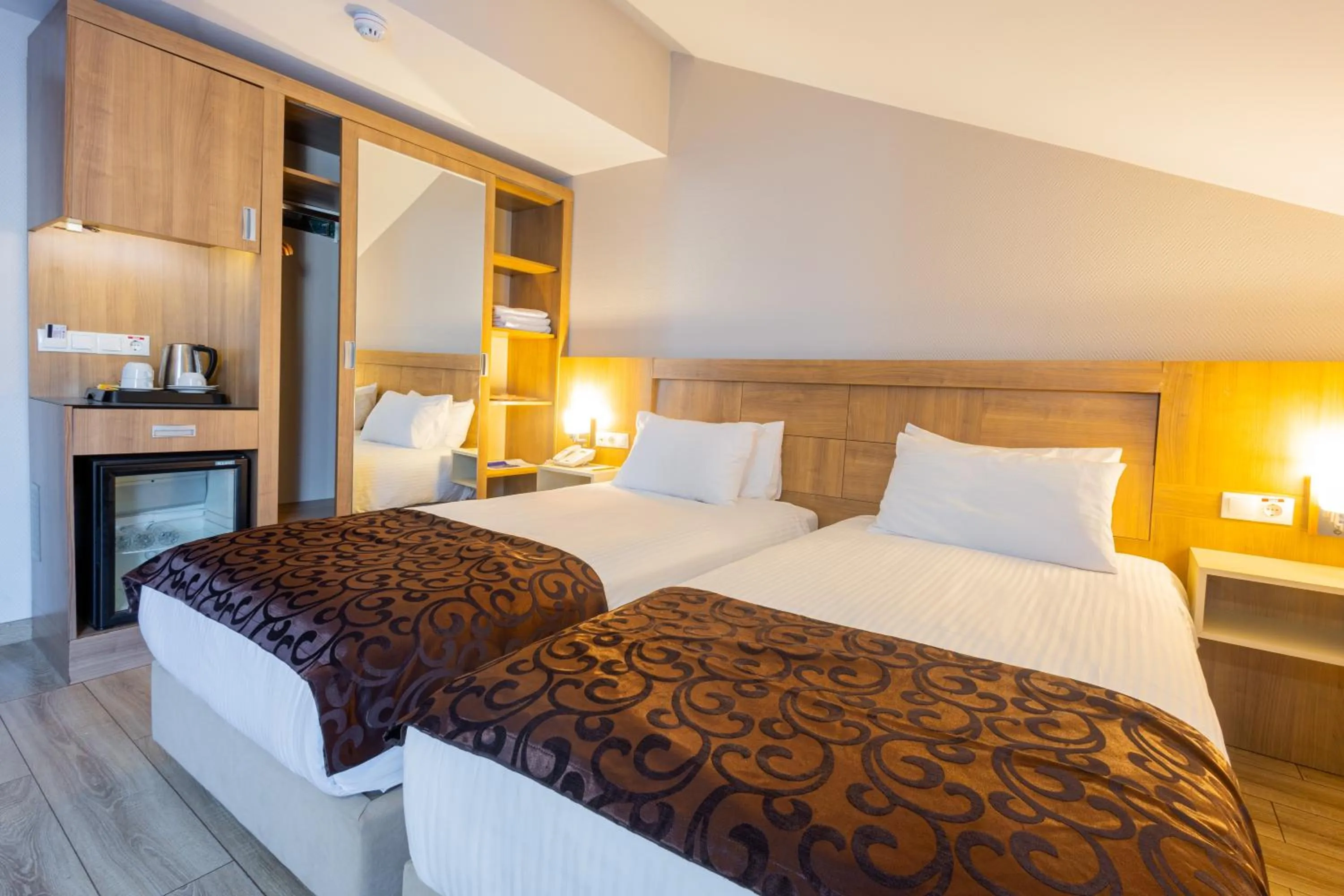 Bed in Anemon Kent Trabzon Otel