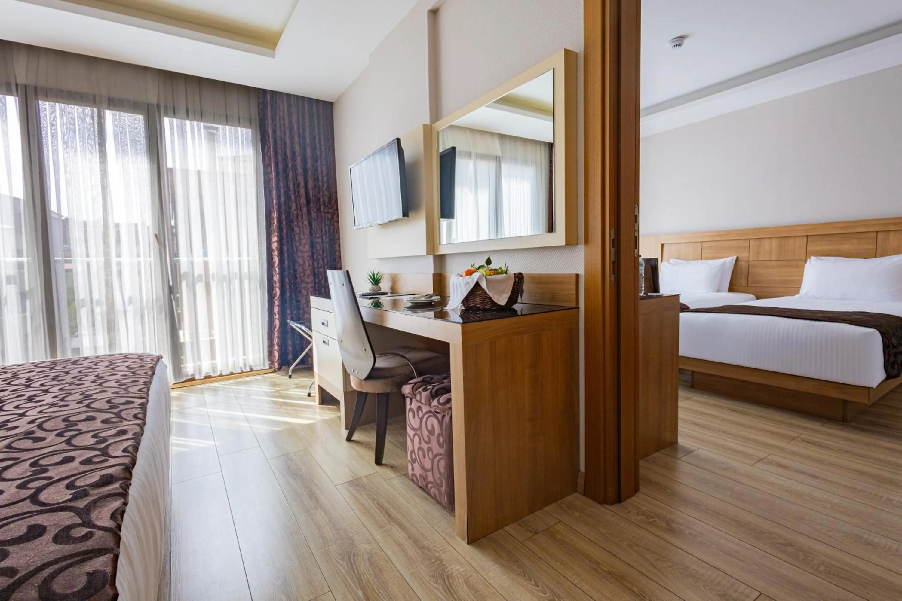 Bed in Anemon Kent Trabzon Otel