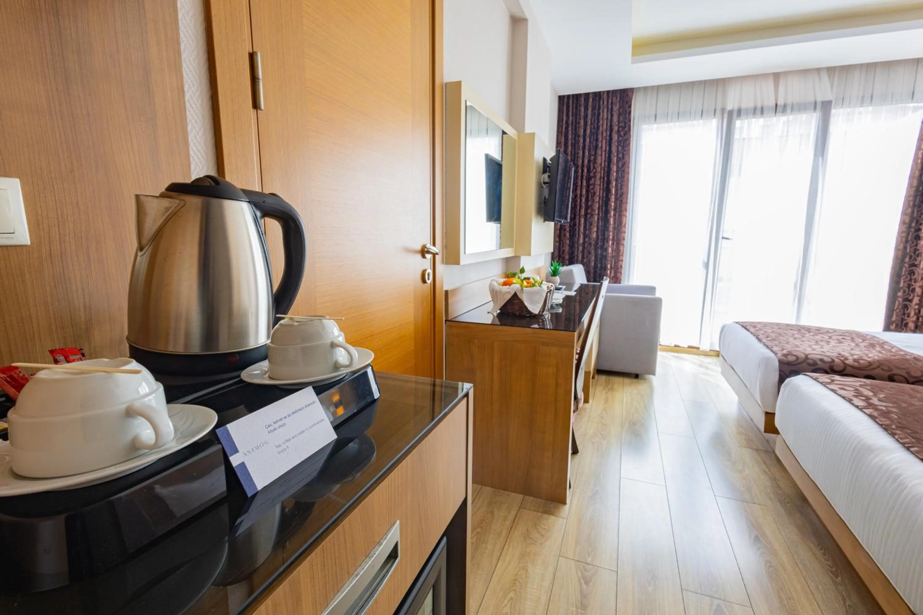 Bed in Anemon Kent Trabzon Otel