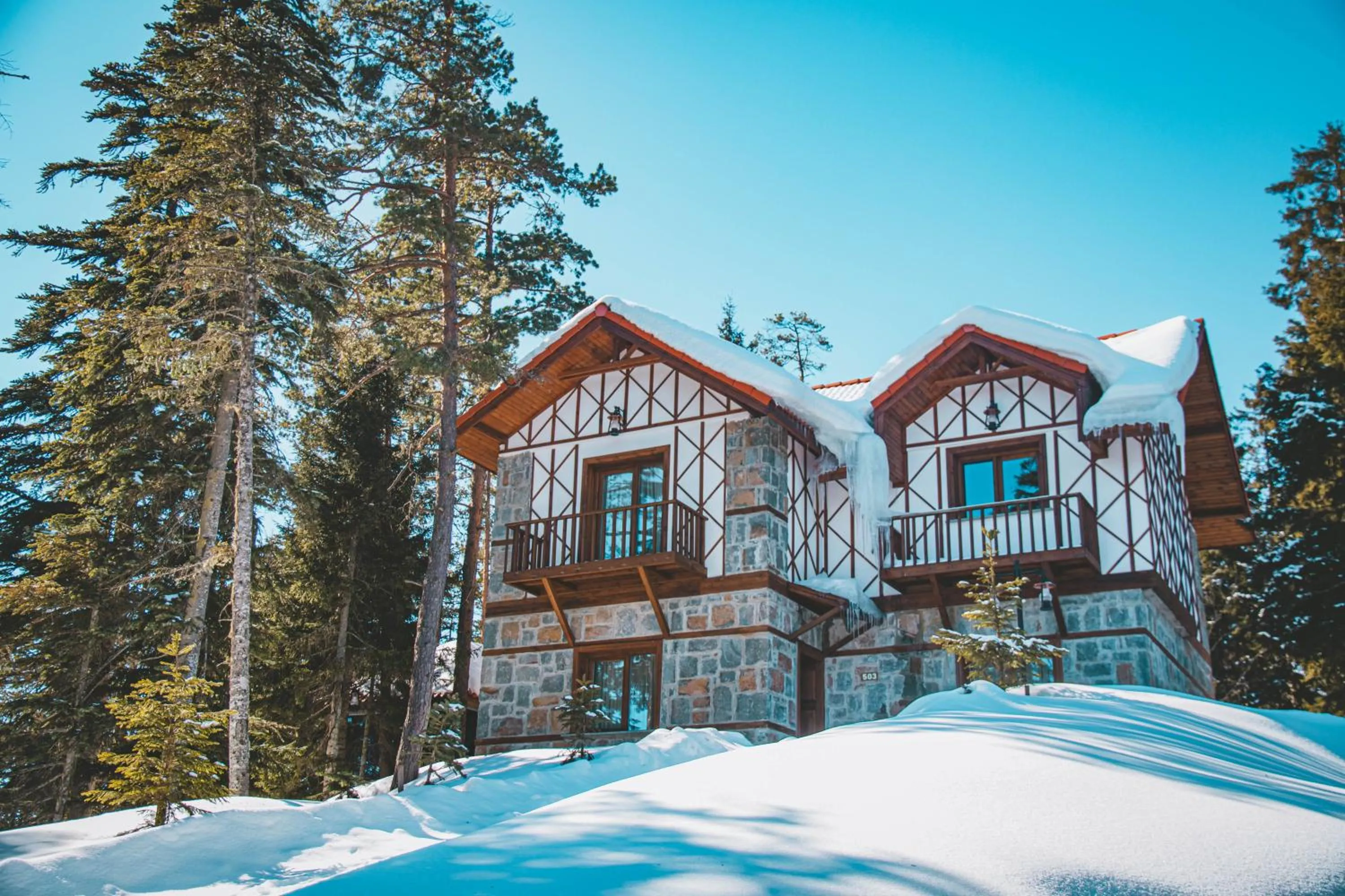 Winter in Foleya Mountain Resort Hotel & Villas