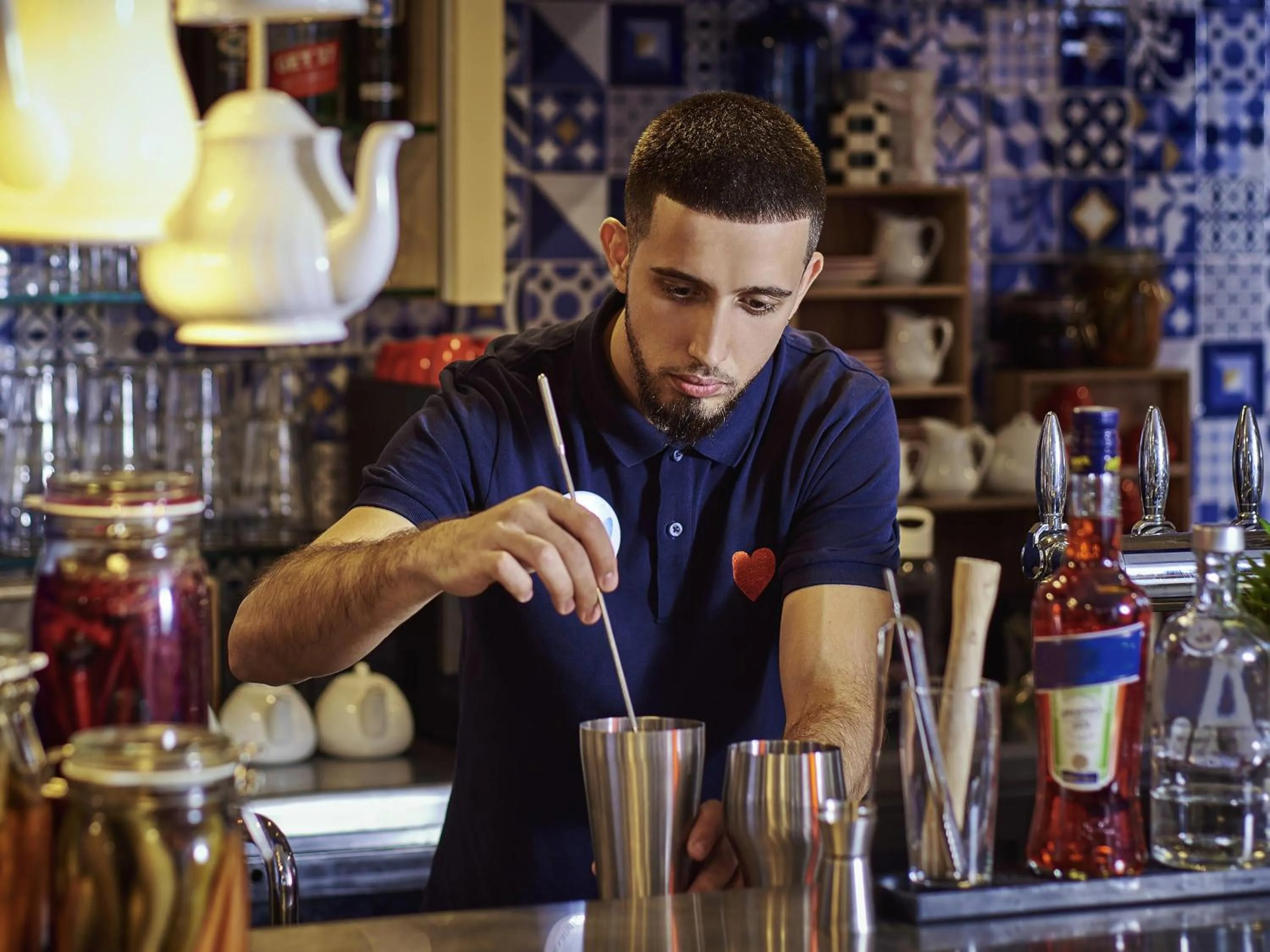 Lounge or bar in ibis Paris La Villette Cité des Sciences 19ème