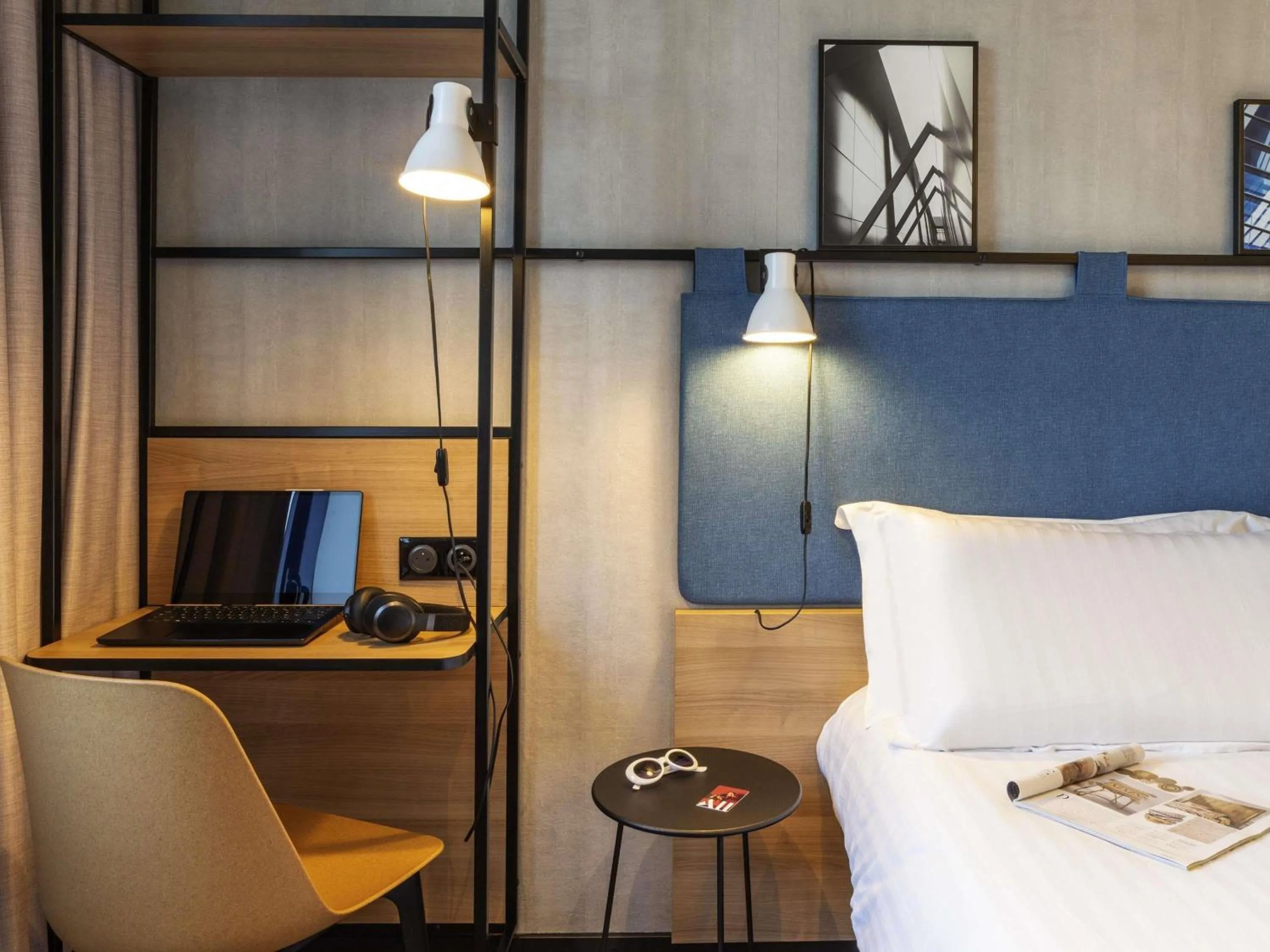 Bedroom, Bed in ibis Paris CDG Airport