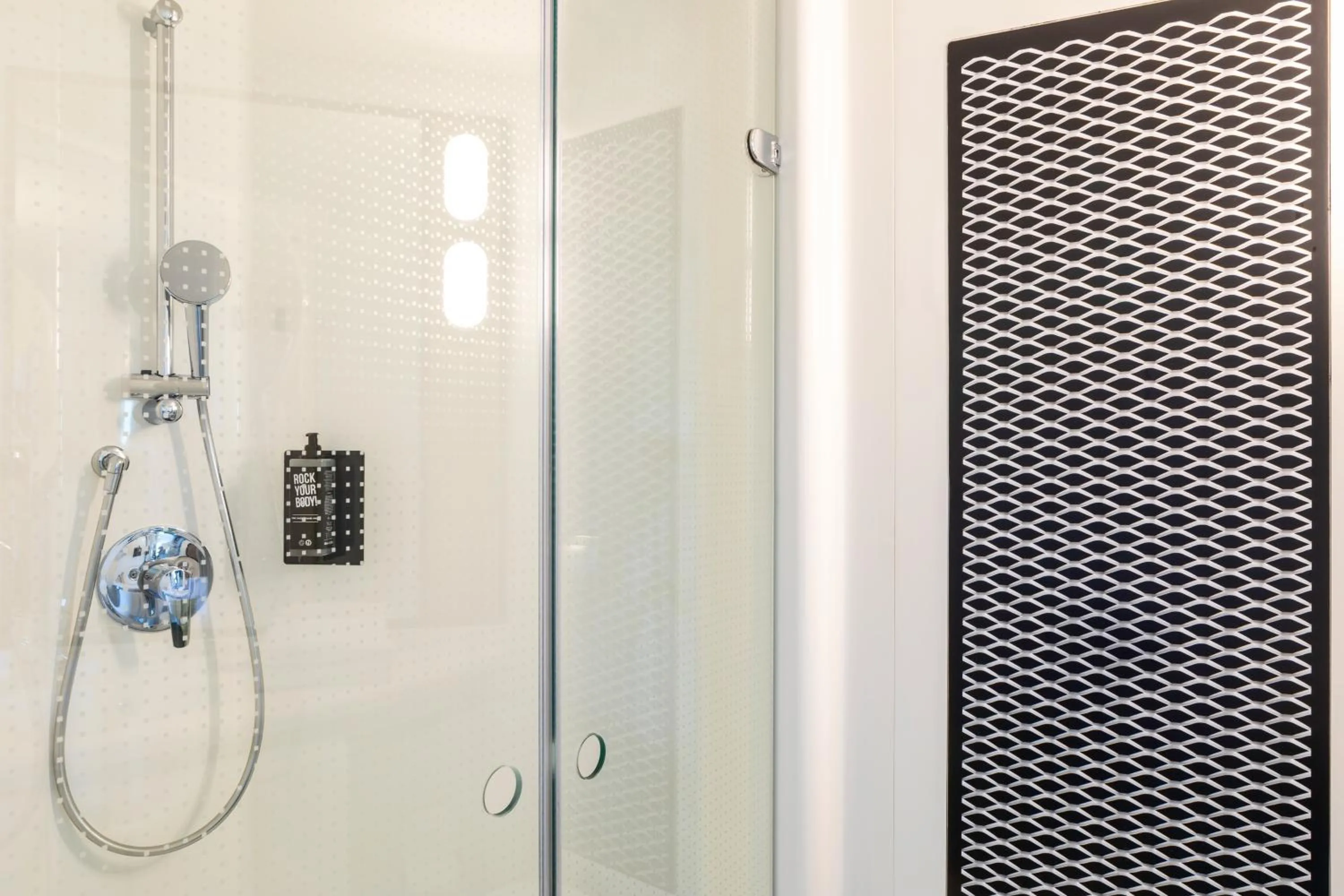 Bathroom in ibis Paris CDG Airport