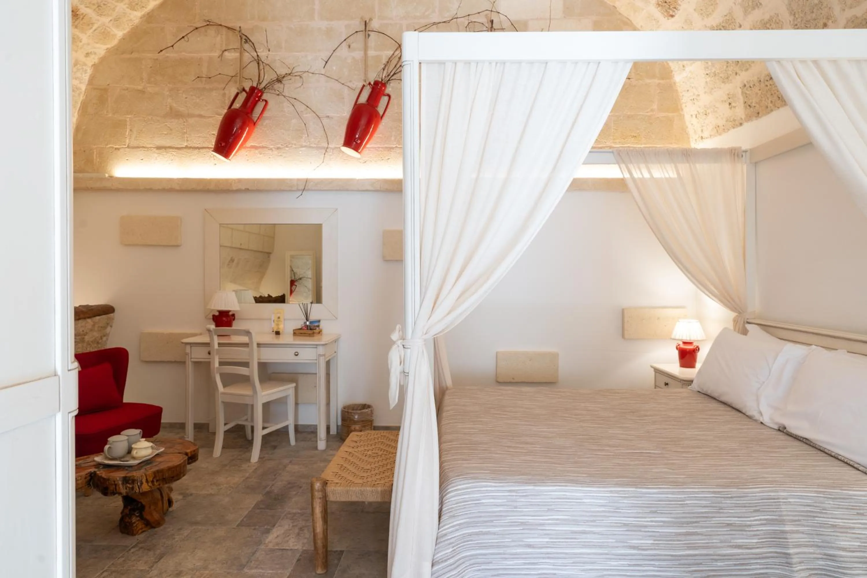 Bed in Masseria Torre Rossa