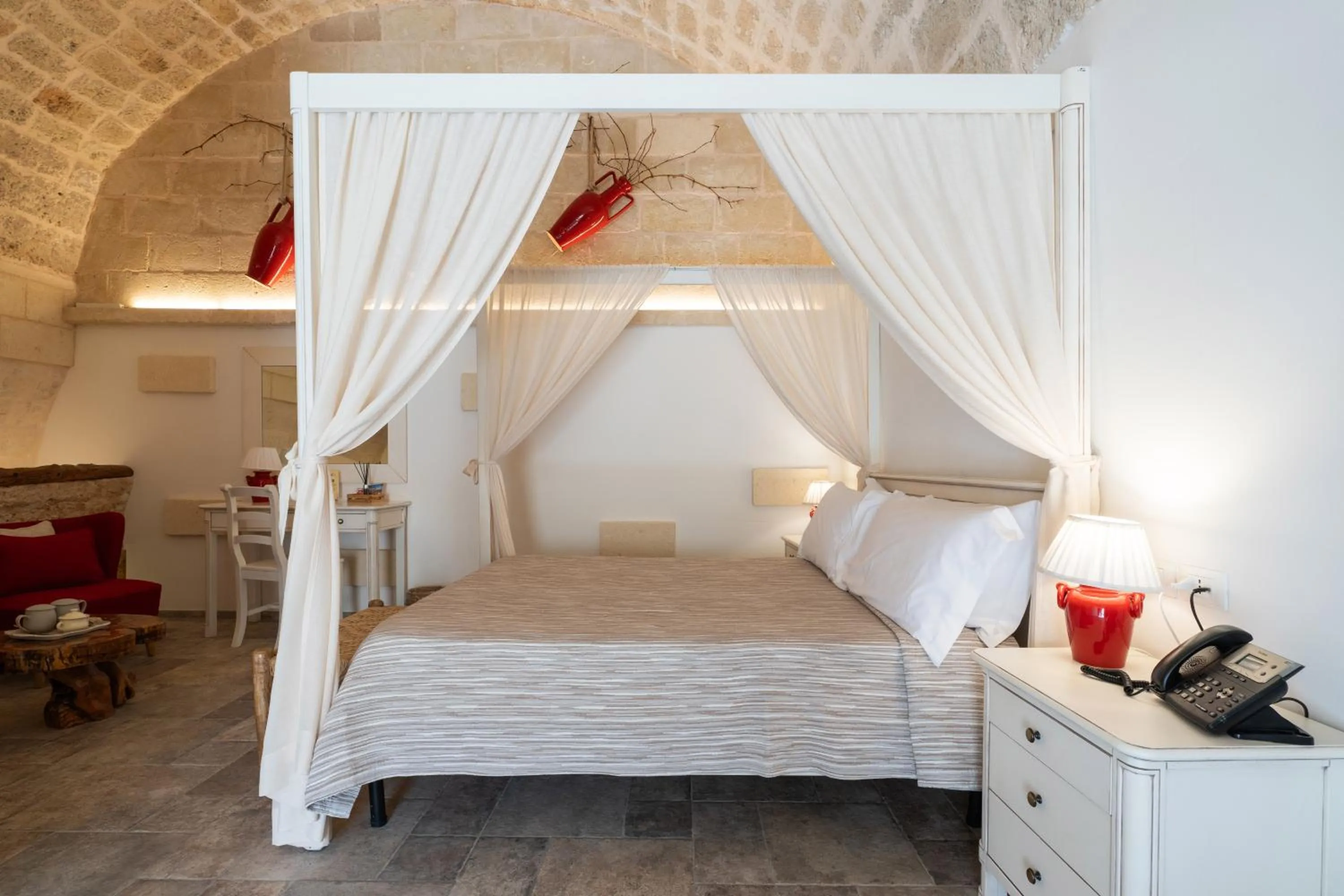 Bed in Masseria Torre Rossa