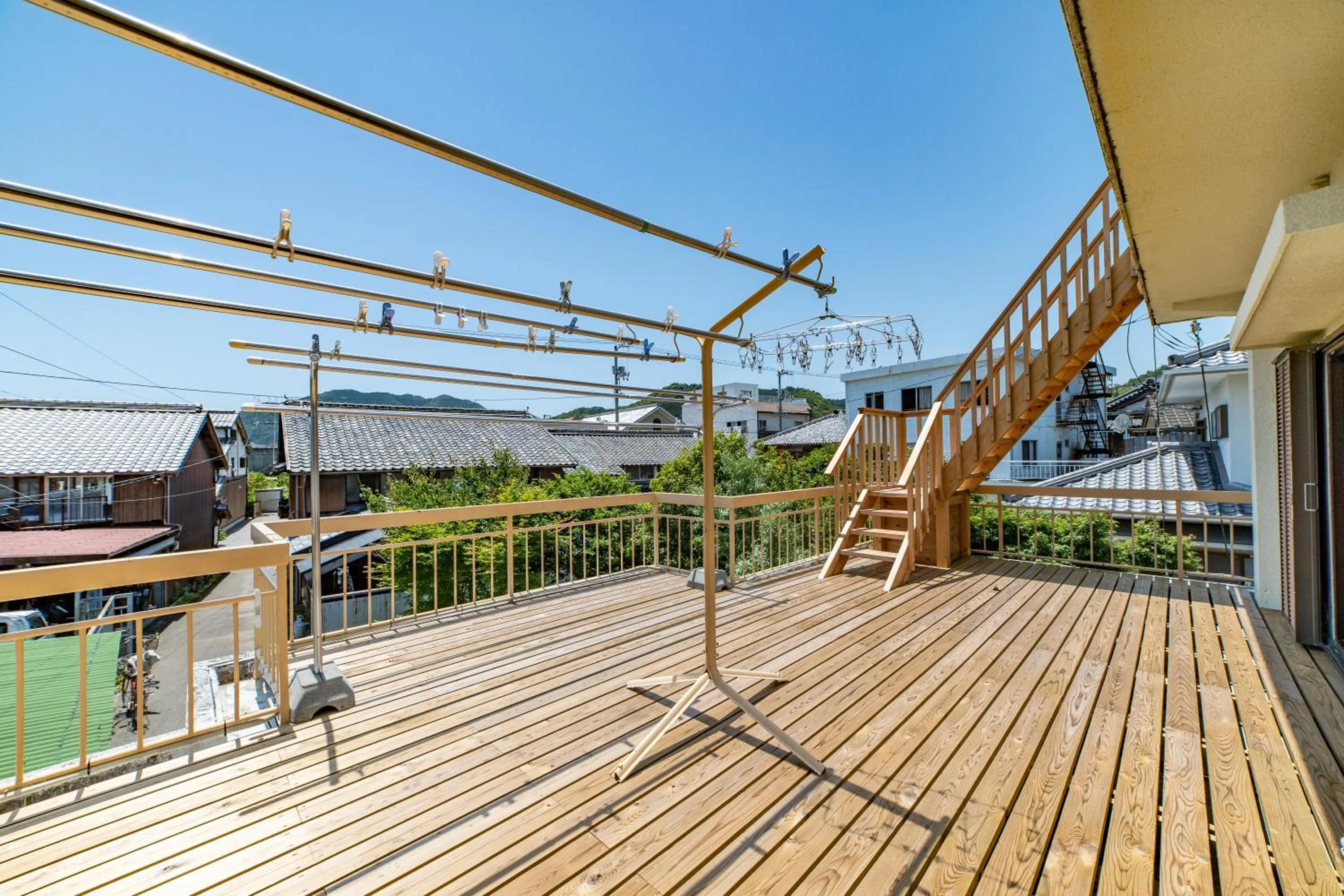 Balcony/Terrace in Ichi The Hostel