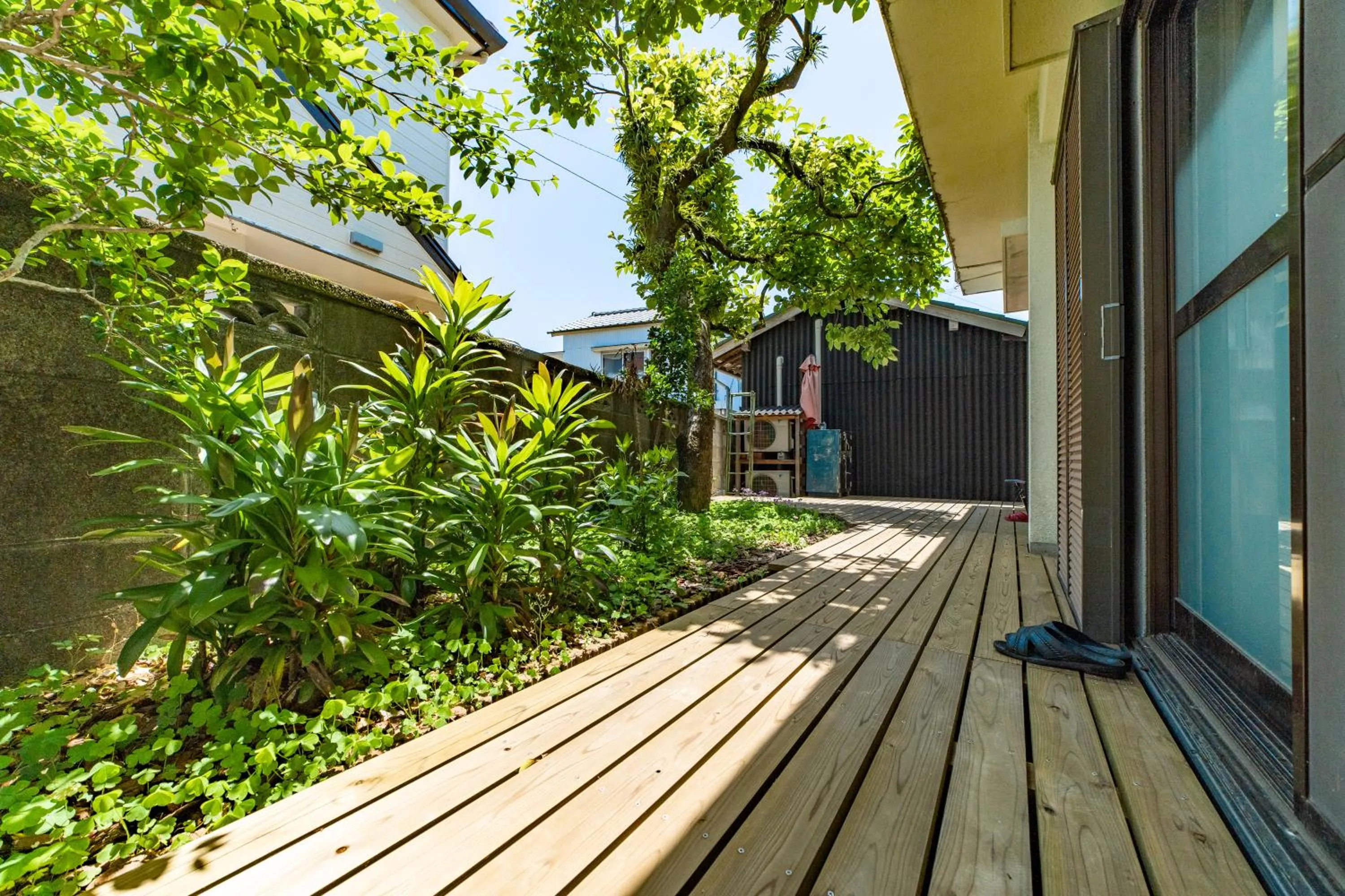 Garden in Ichi The Hostel