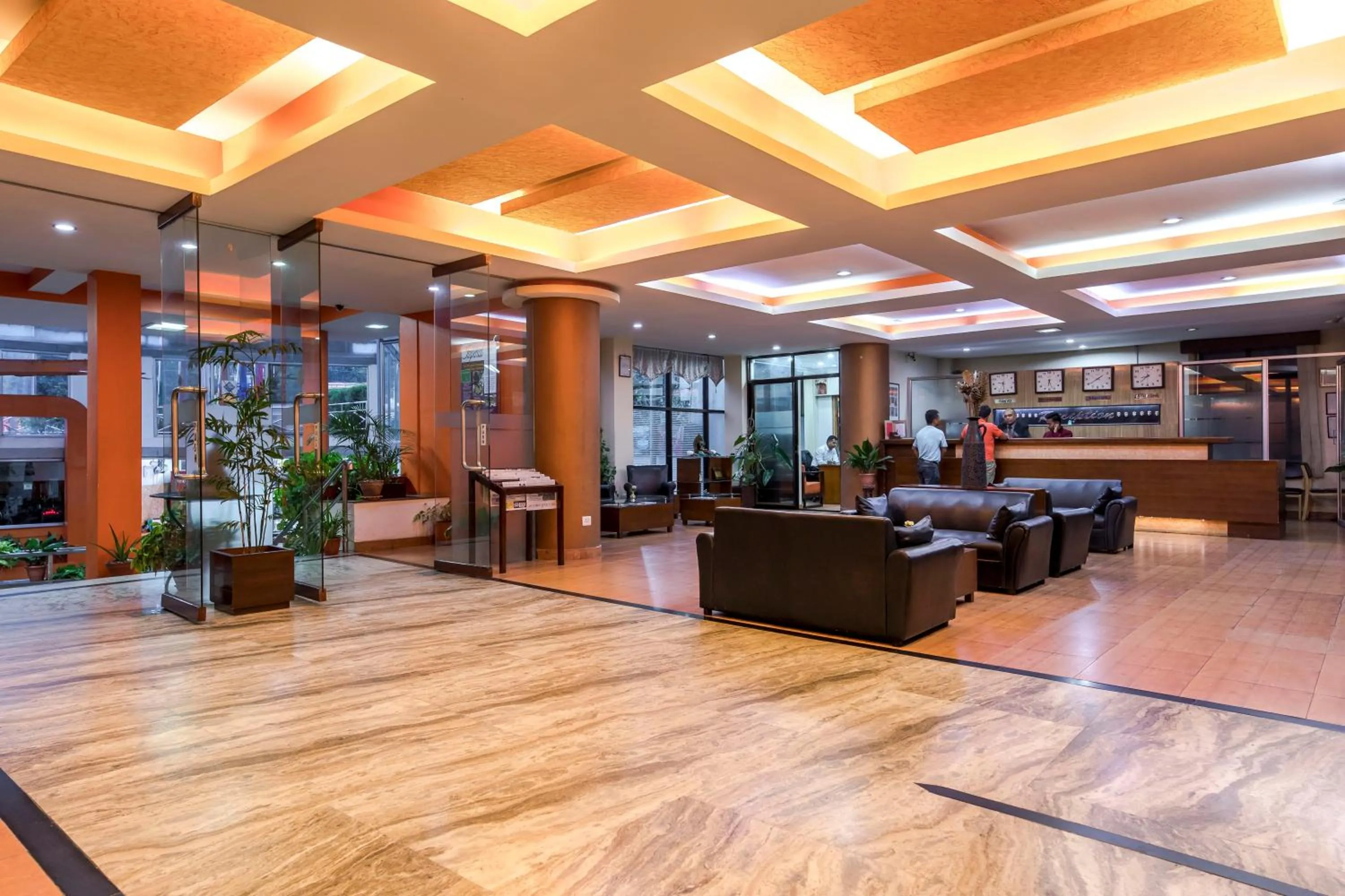 Seating area in Airport Hotel Kathmandu - Near Pashupatinath Temple