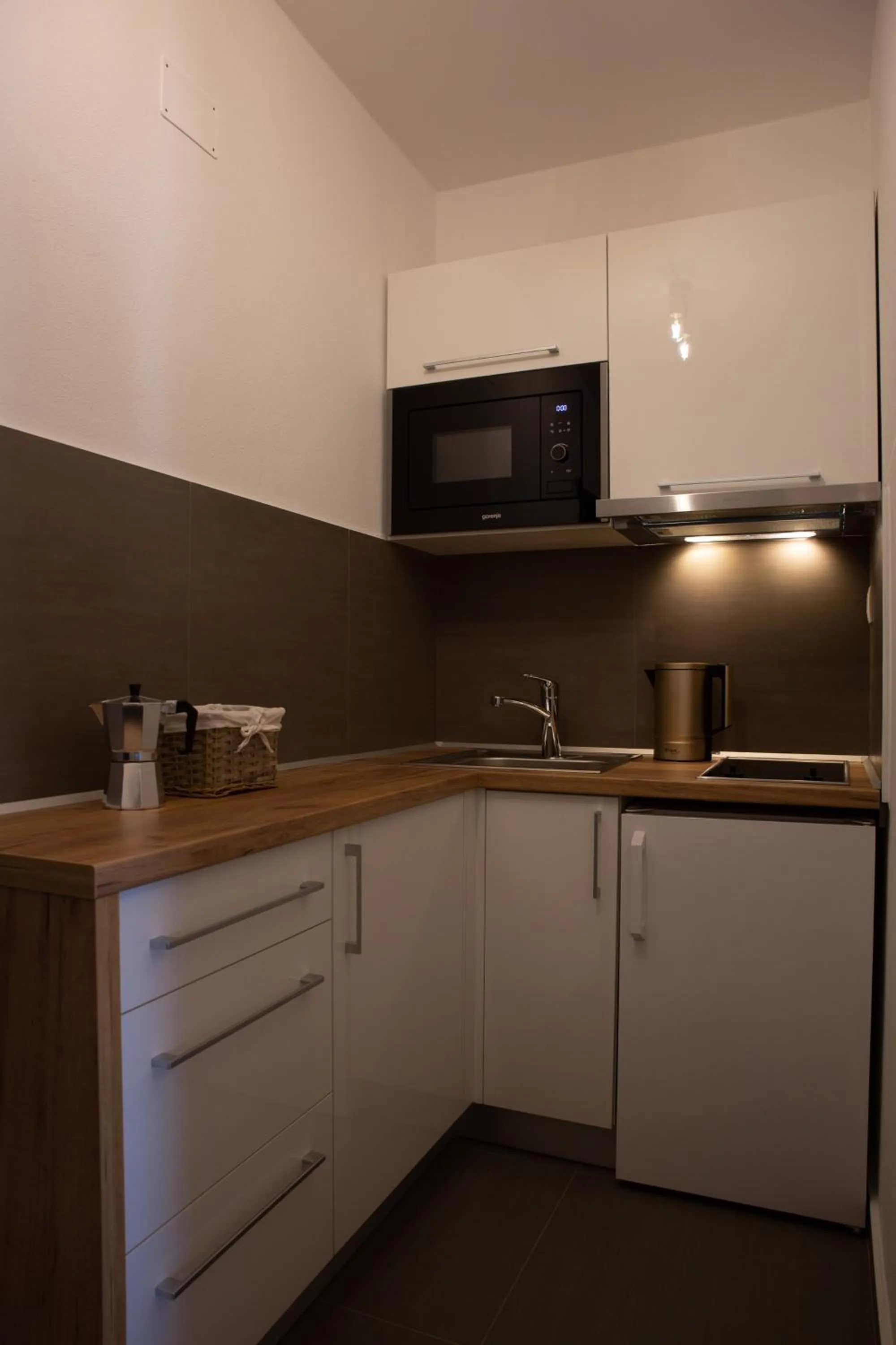 Kitchen or kitchenette in Apartmán Dagmar