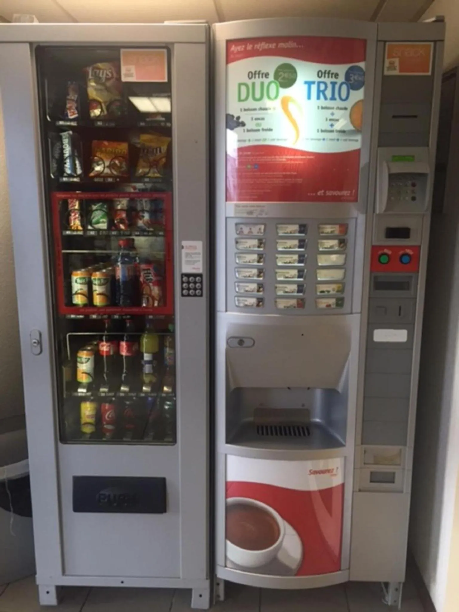 Food and drinks in Première Classe Boulogne sur Mer