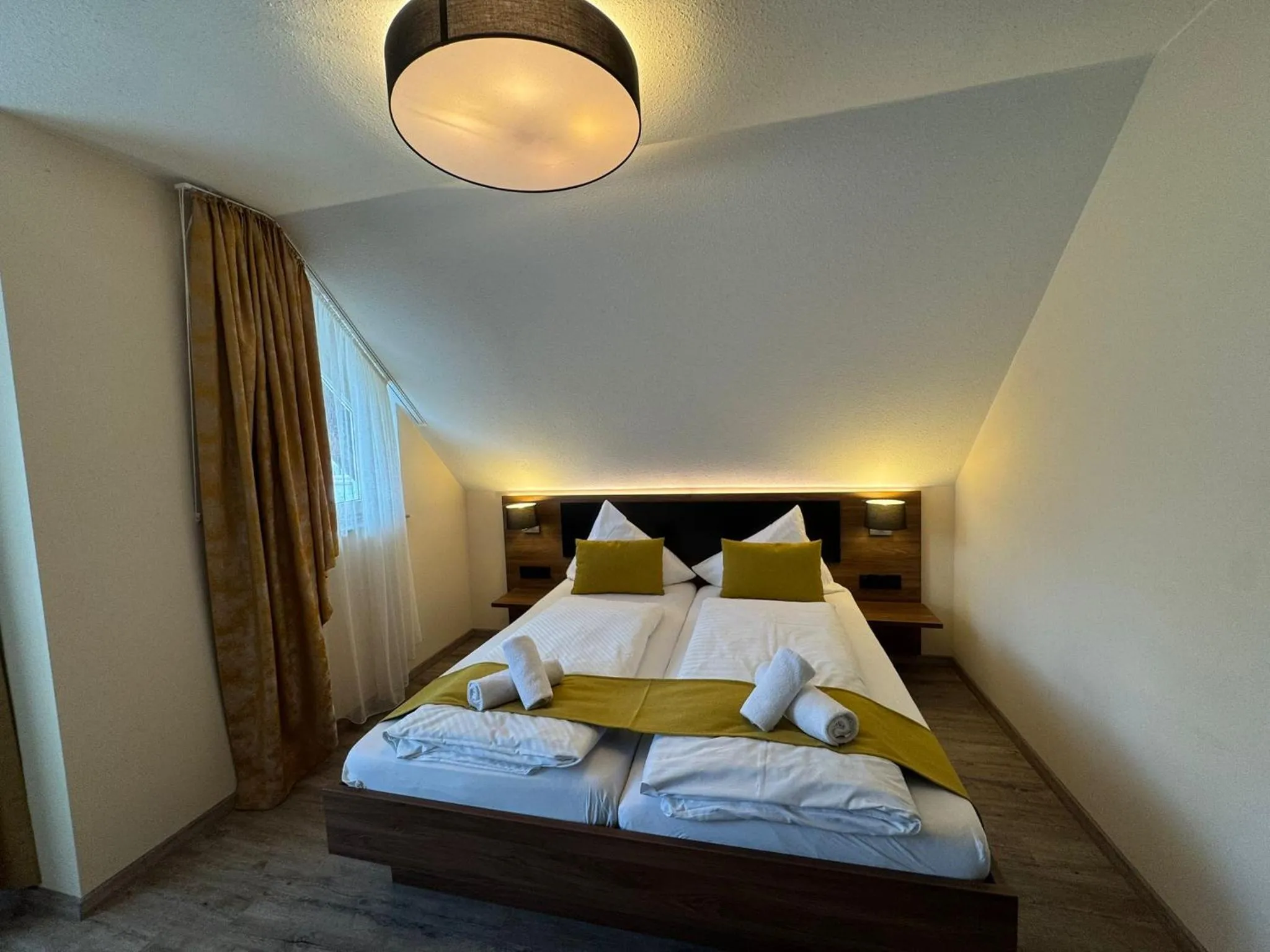 Bed in Brauerei Walter