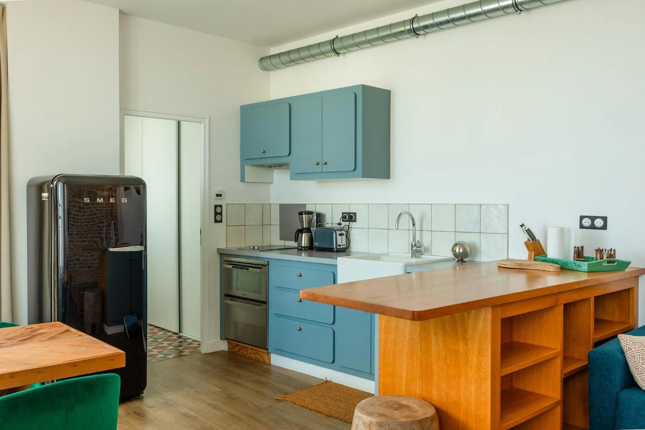 kitchen in Grand Hôtel de Bretagne