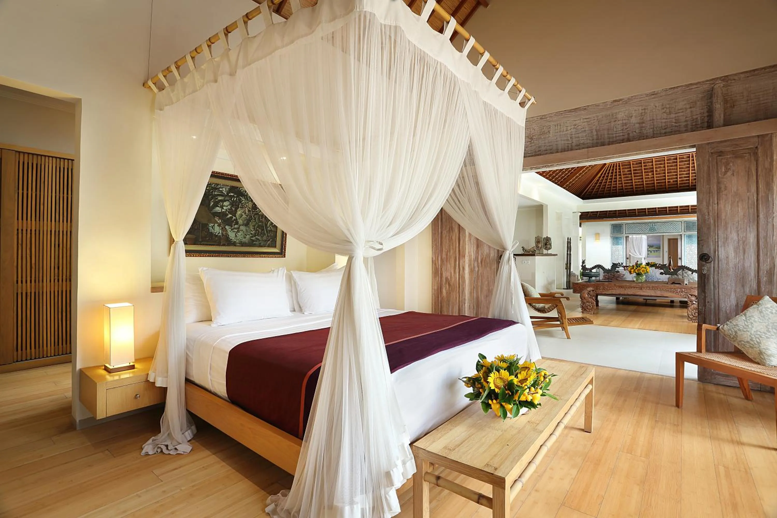 Bedroom, Bed in Villa Bali Asri Batubelig