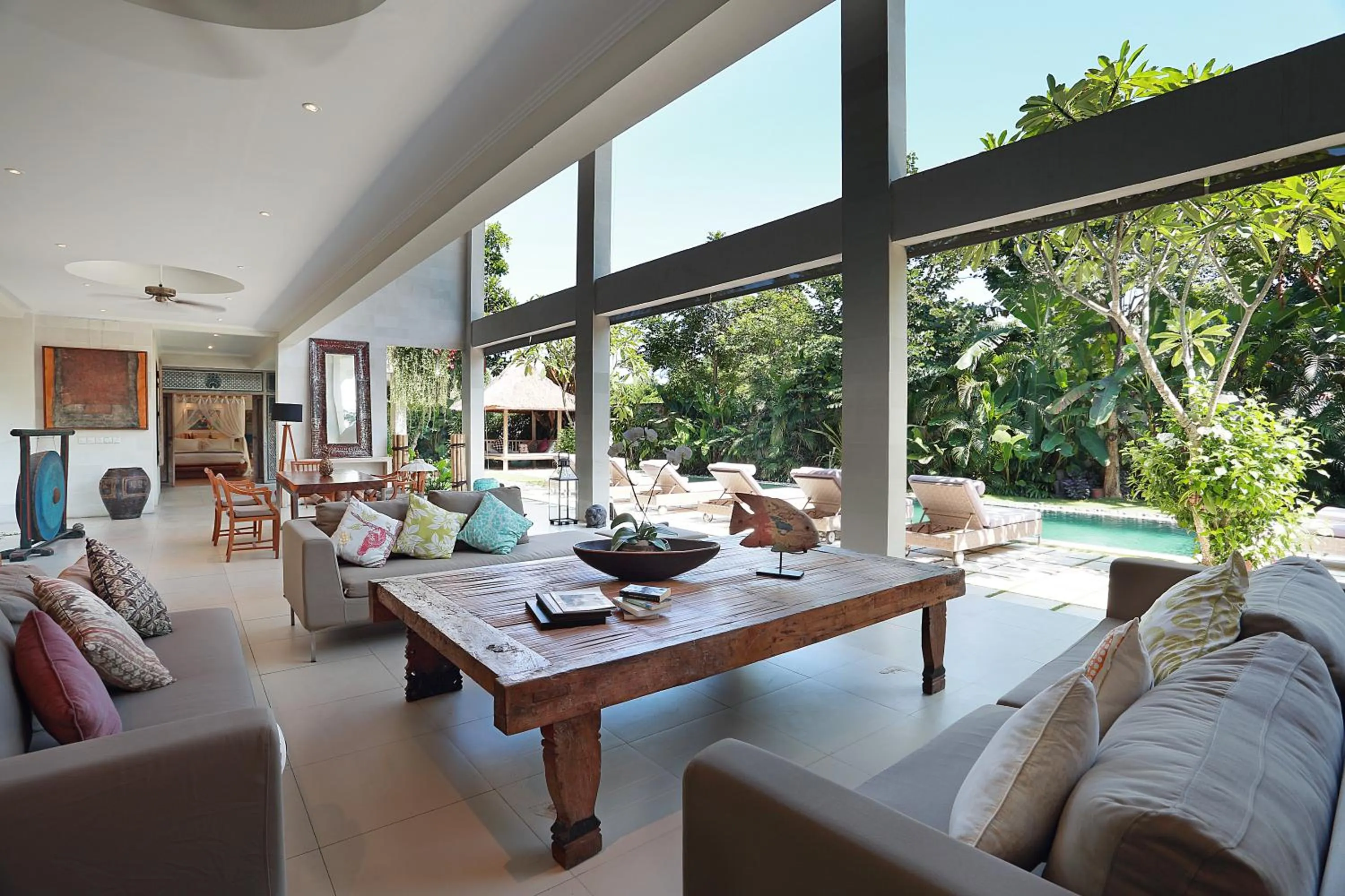 Living room in Villa Bali Asri Batubelig