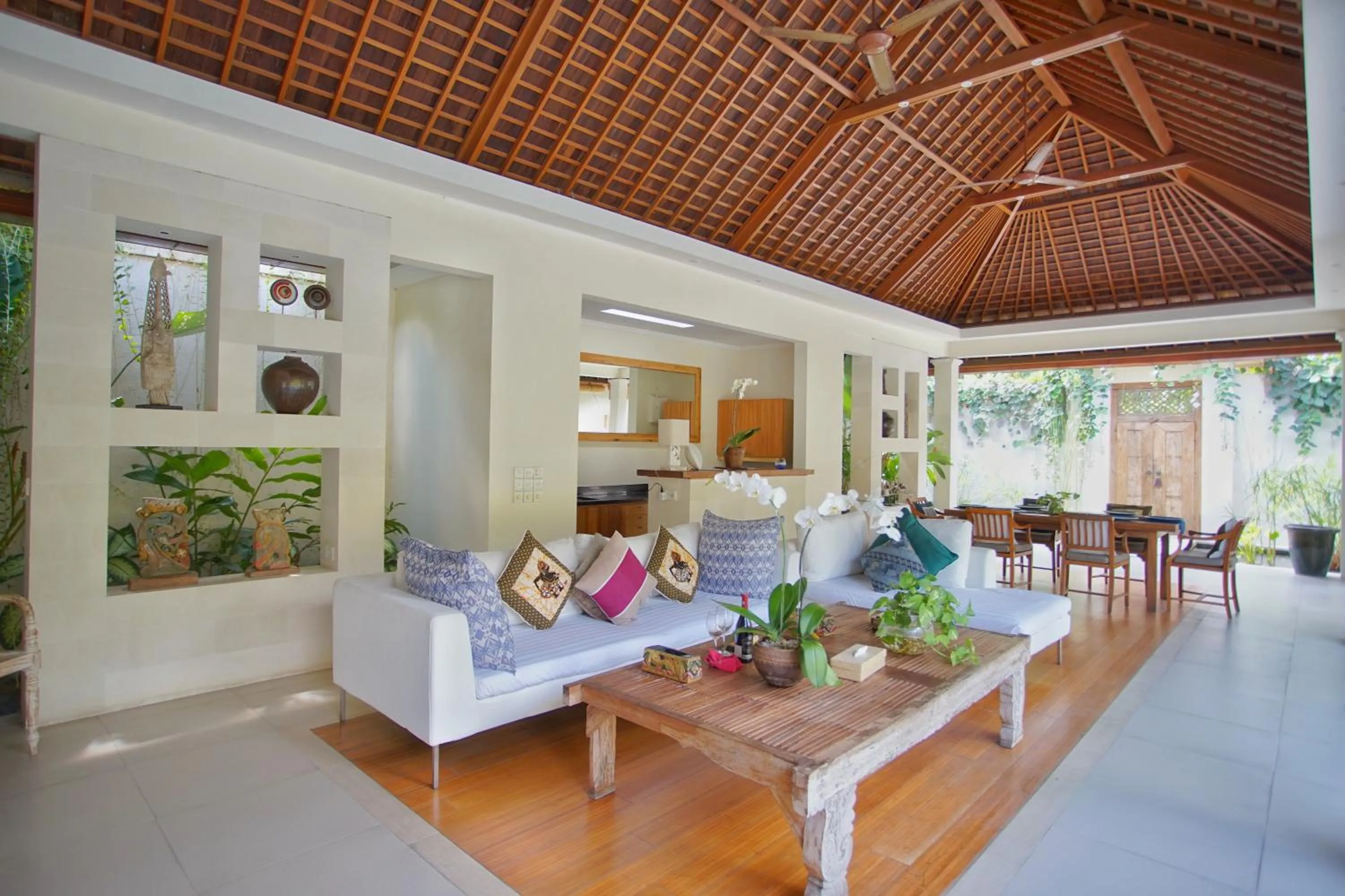 Living room in Villa Bali Asri Batubelig
