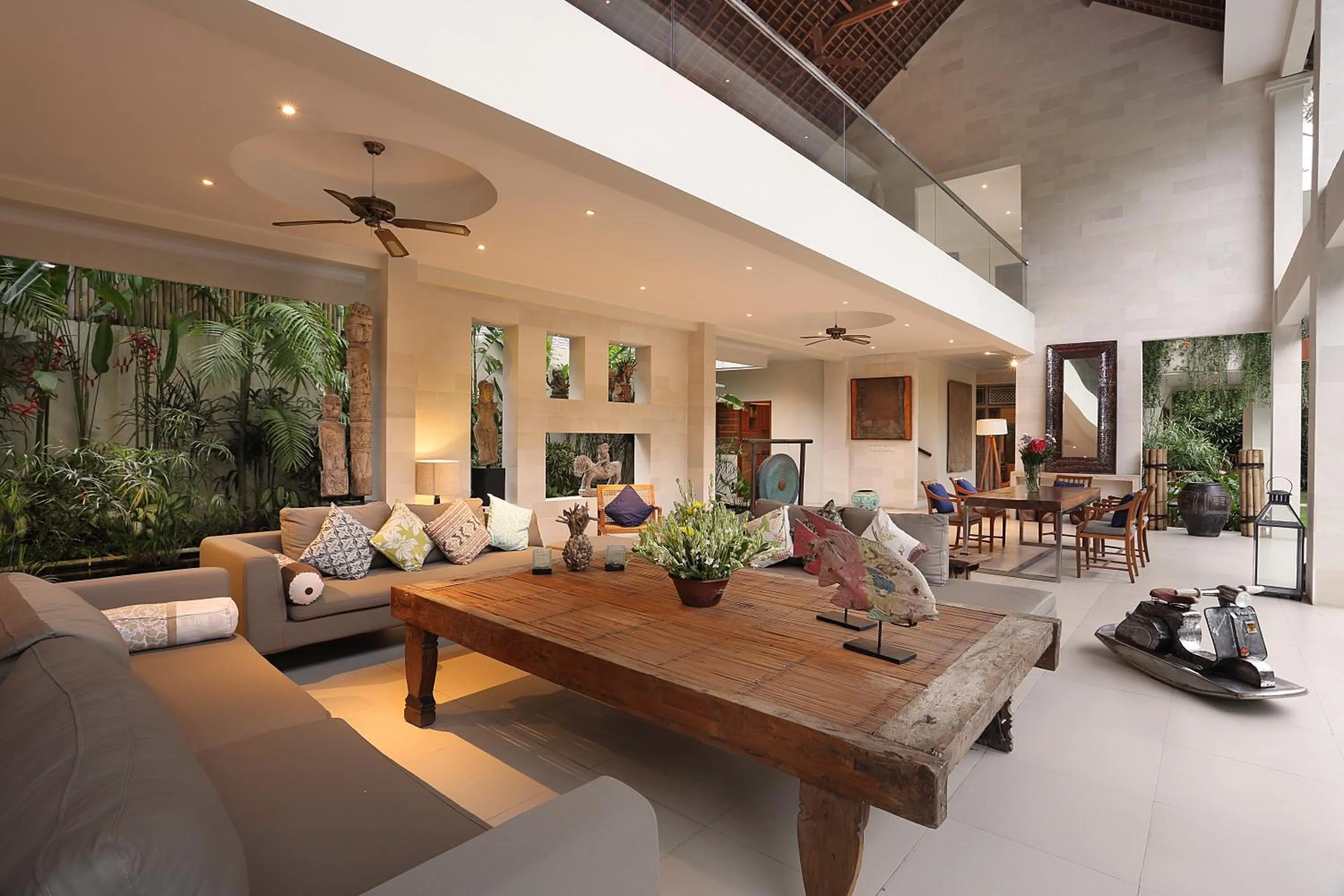 Living room in Villa Bali Asri Batubelig