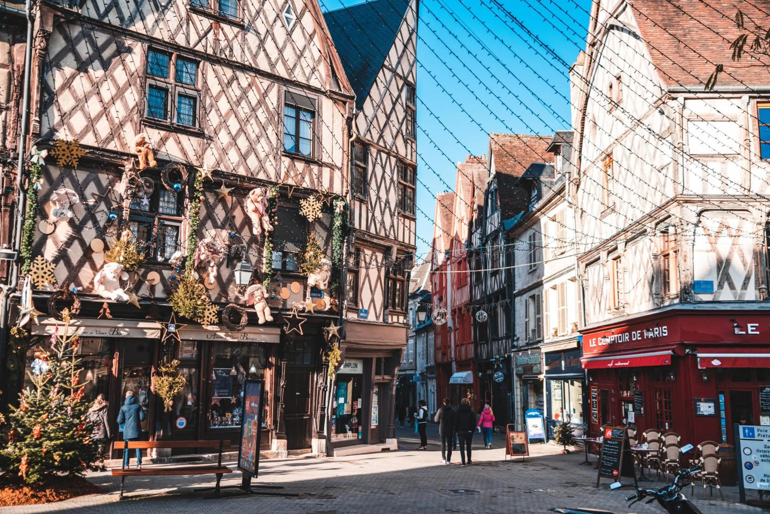 City view in ibis budget Bourges