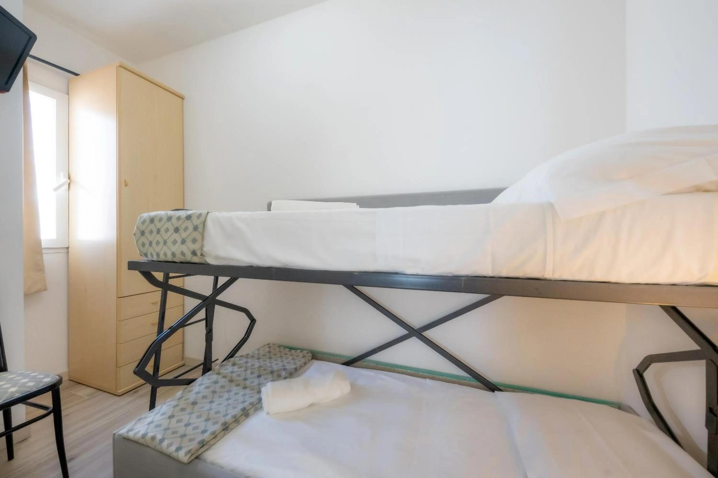 Bedroom, Bed in Hotel Tizian Beach