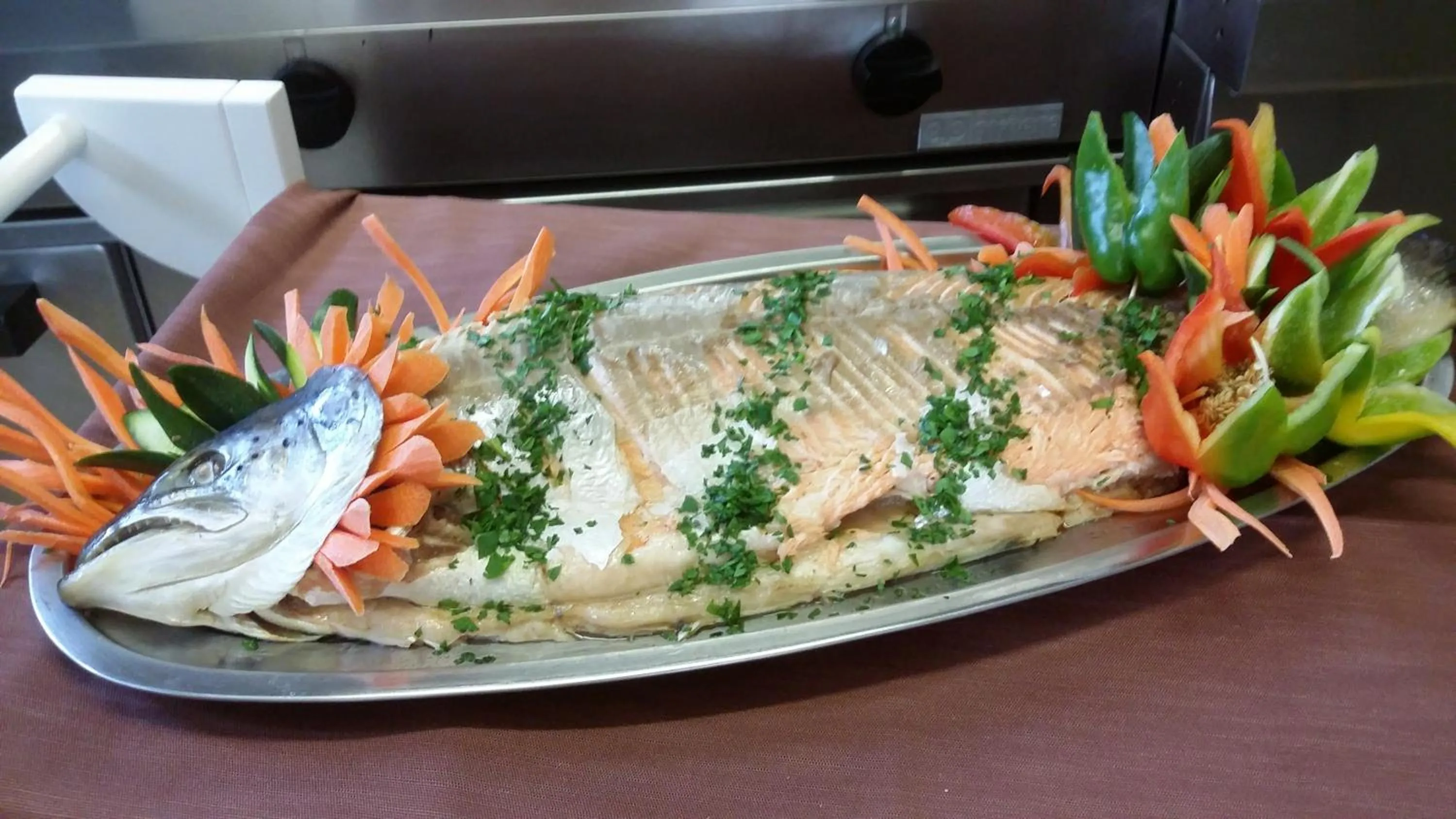 Food close-up in Hotel Tizian Beach