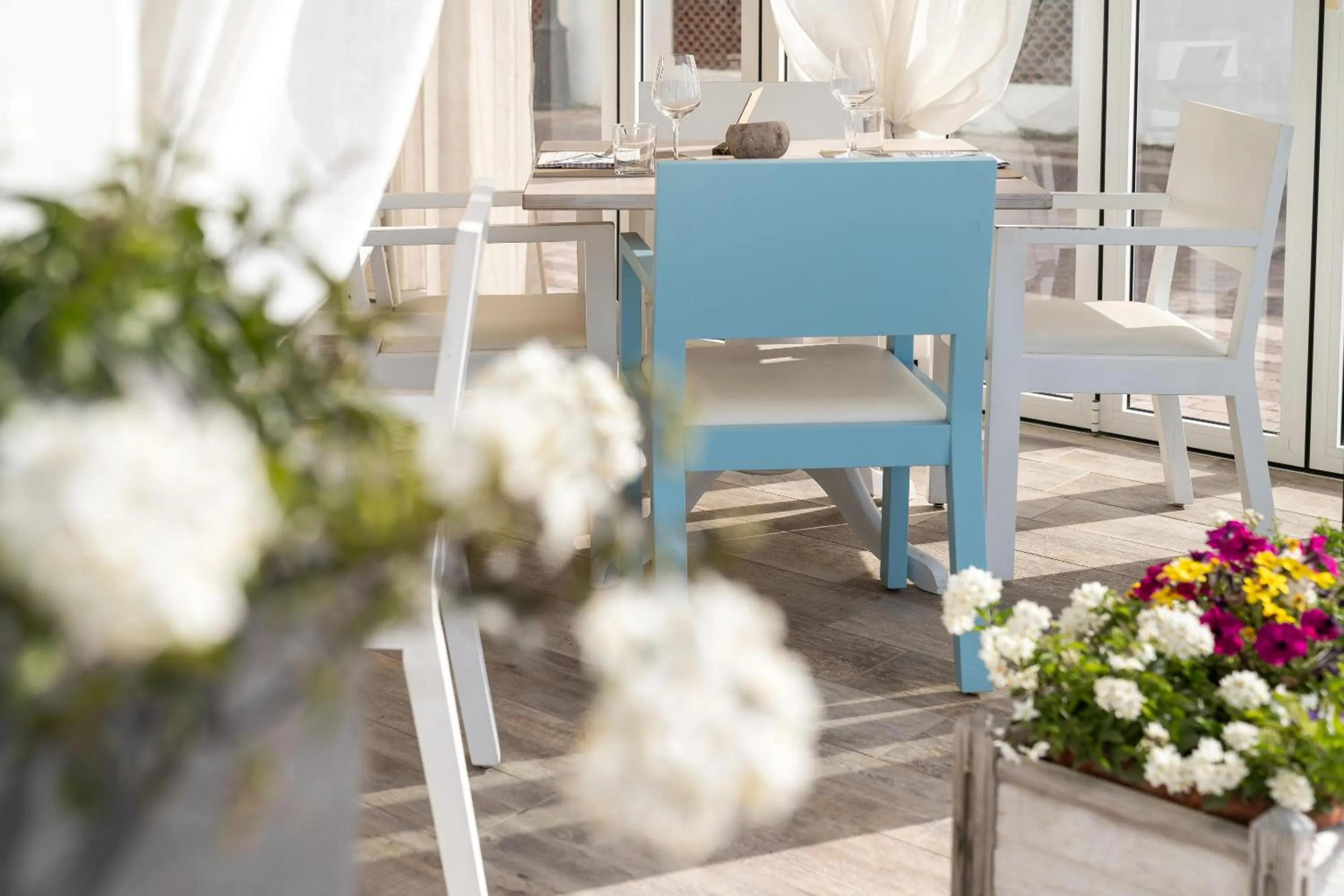 Decorative detail in Hotel Tizian Beach