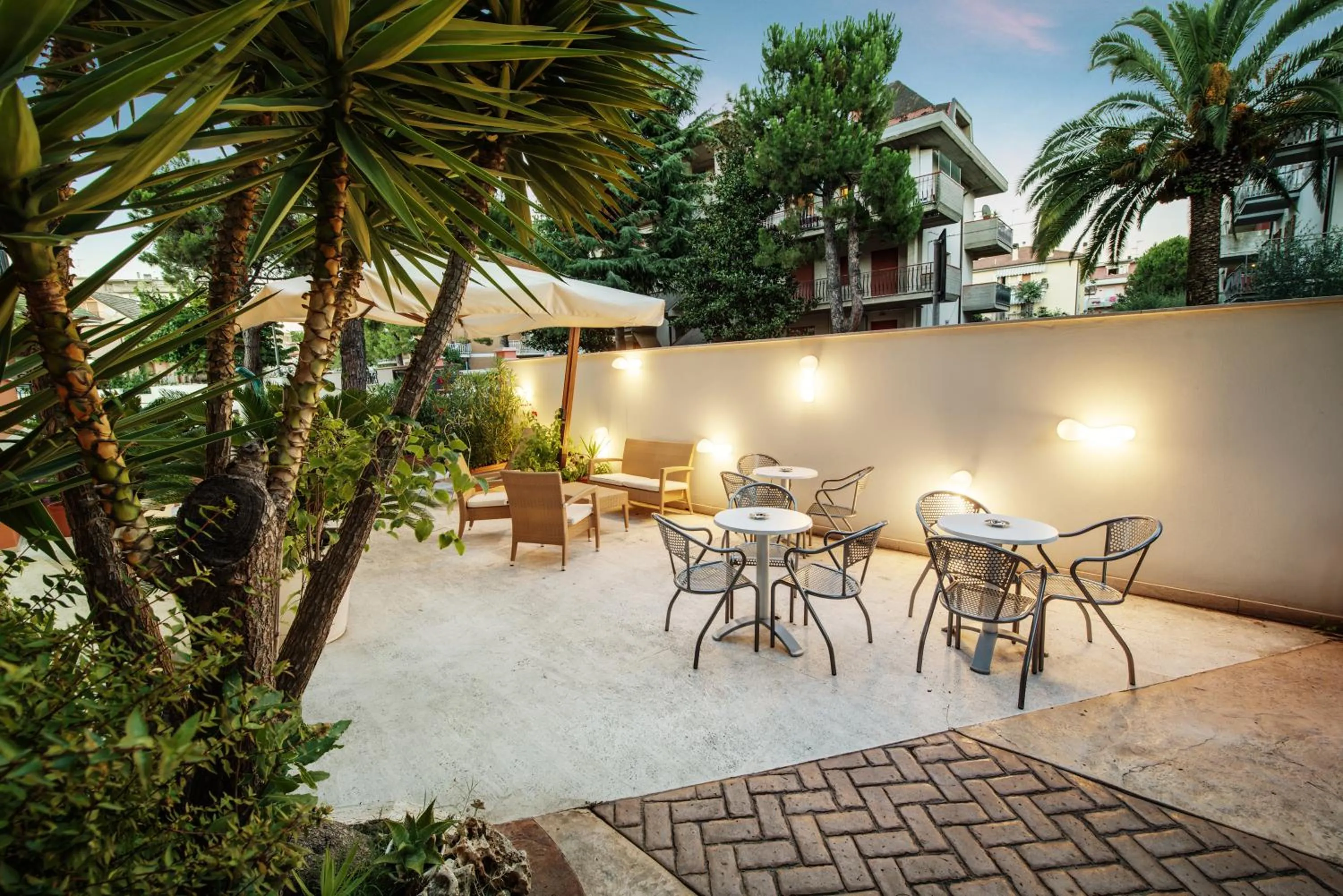 Patio in Hotel Fenix