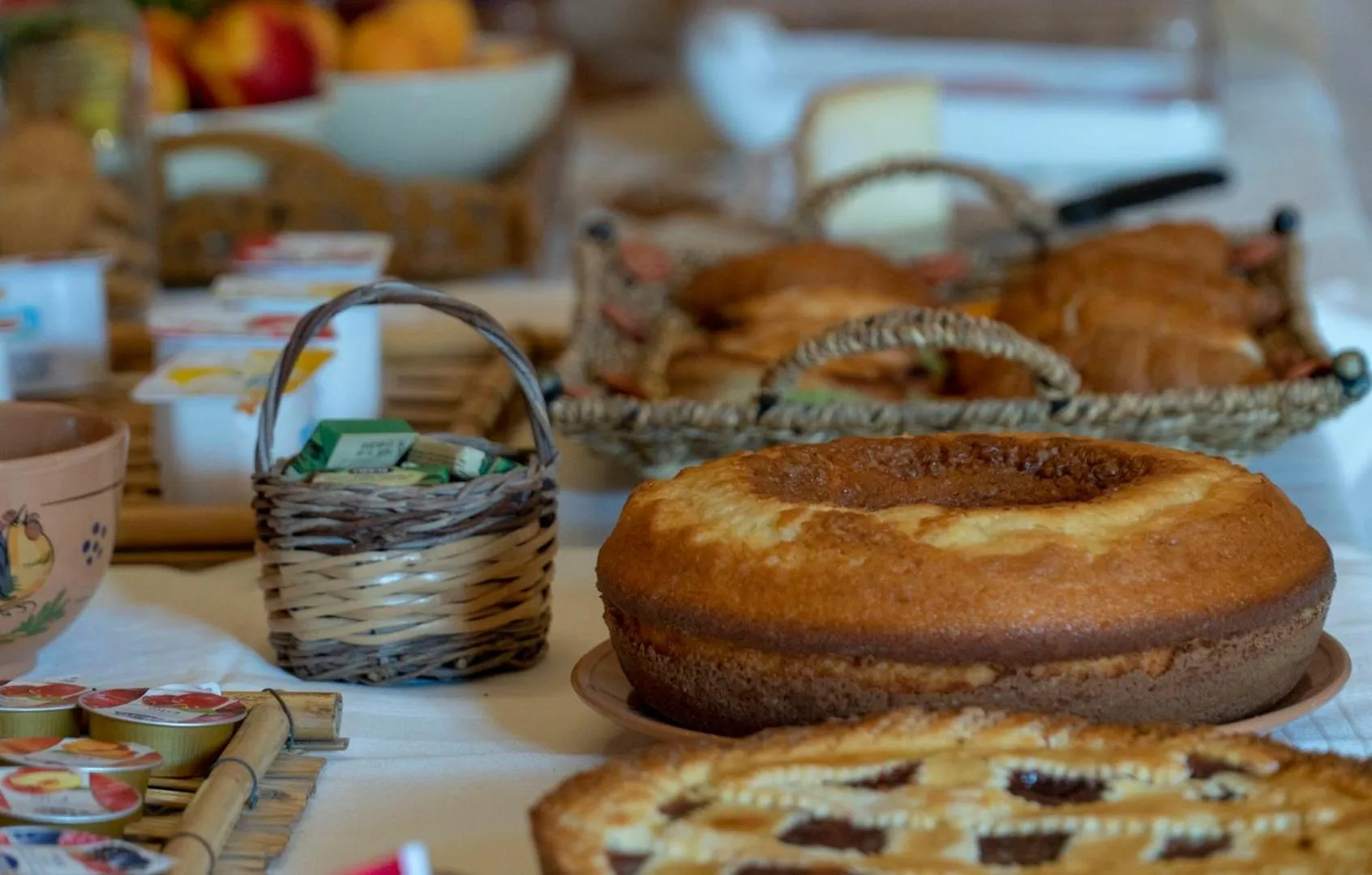 Buffet breakfast in B&B La vecchia Corte