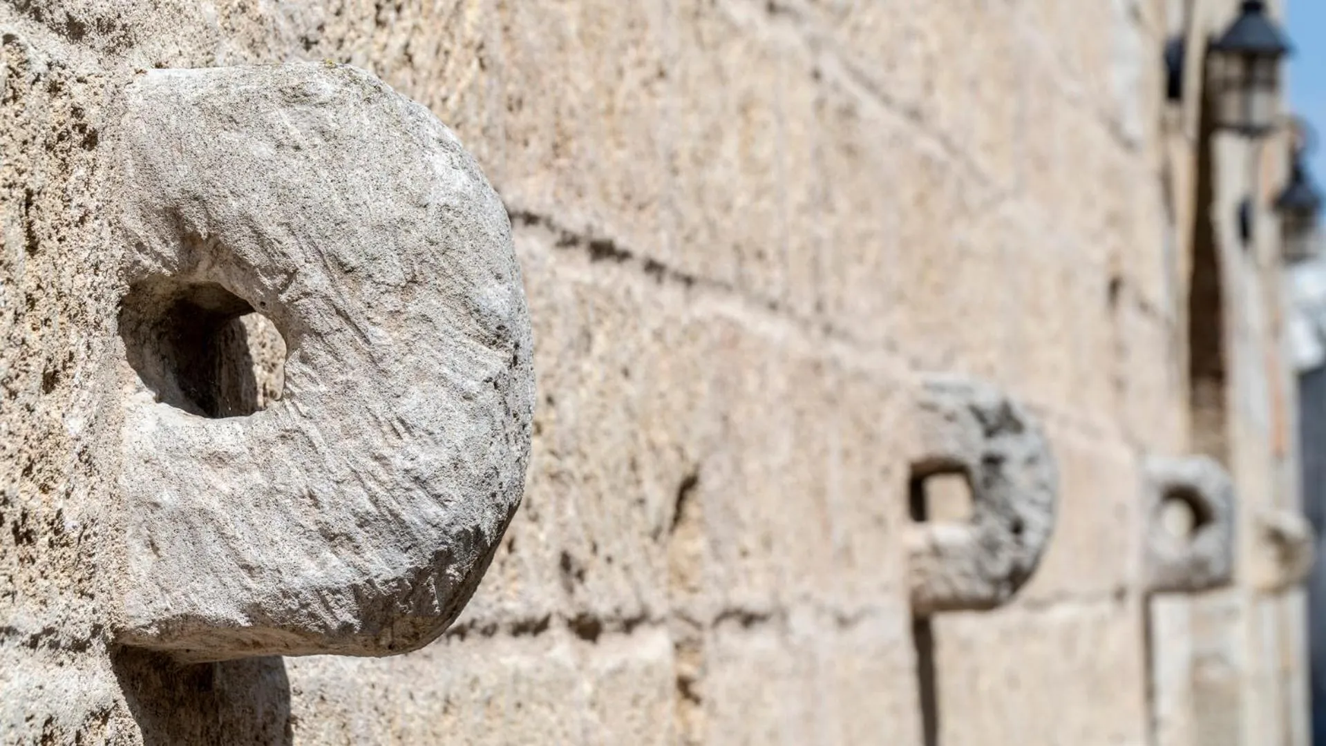 Decorative detail in B&B La vecchia Corte