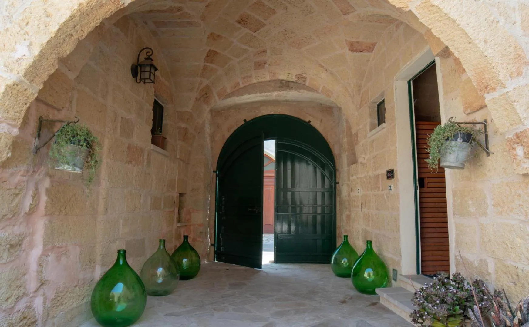 Patio in B&B La vecchia Corte