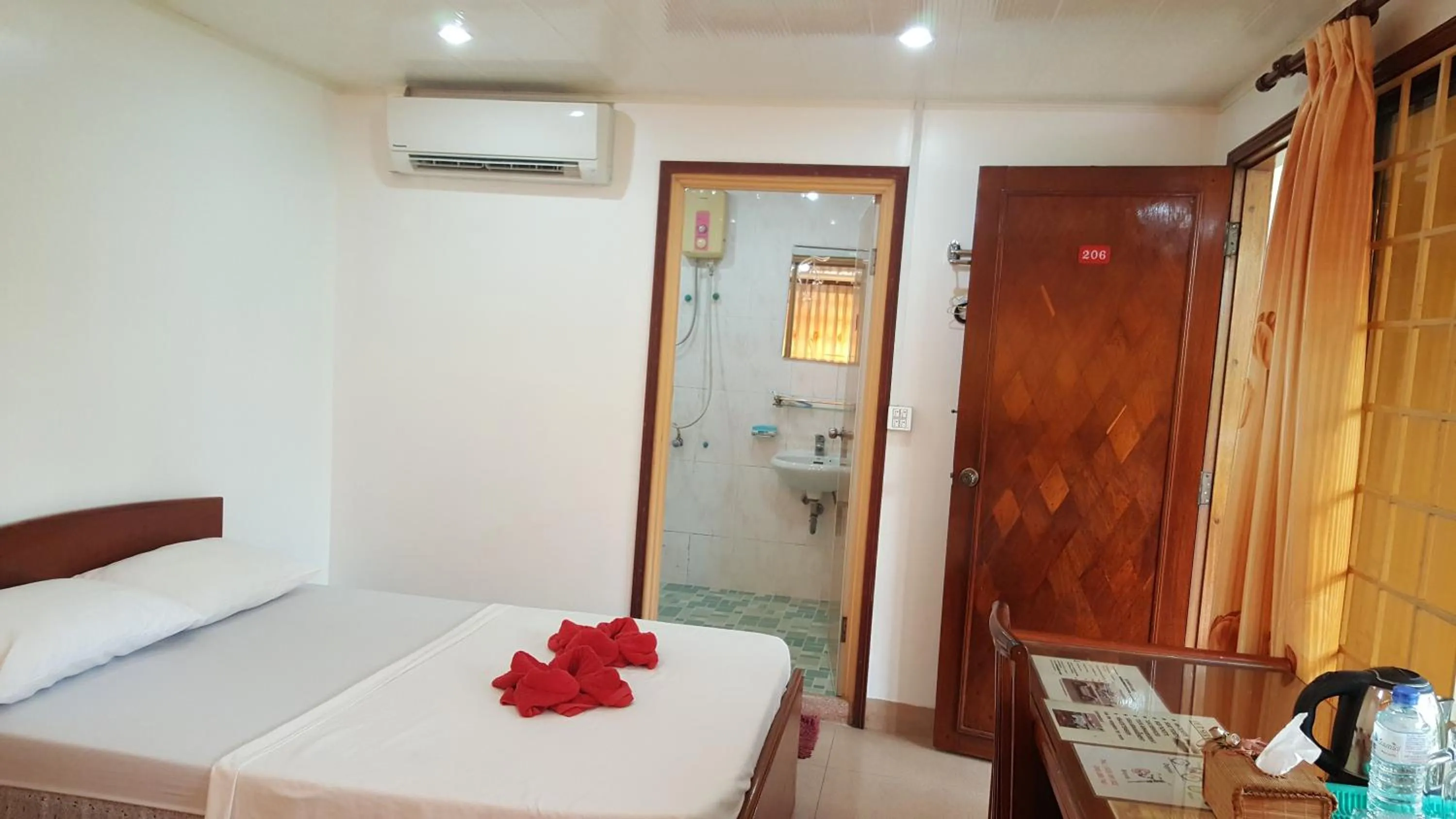 Bedroom, Bed in The Bright Lotus Guesthouse