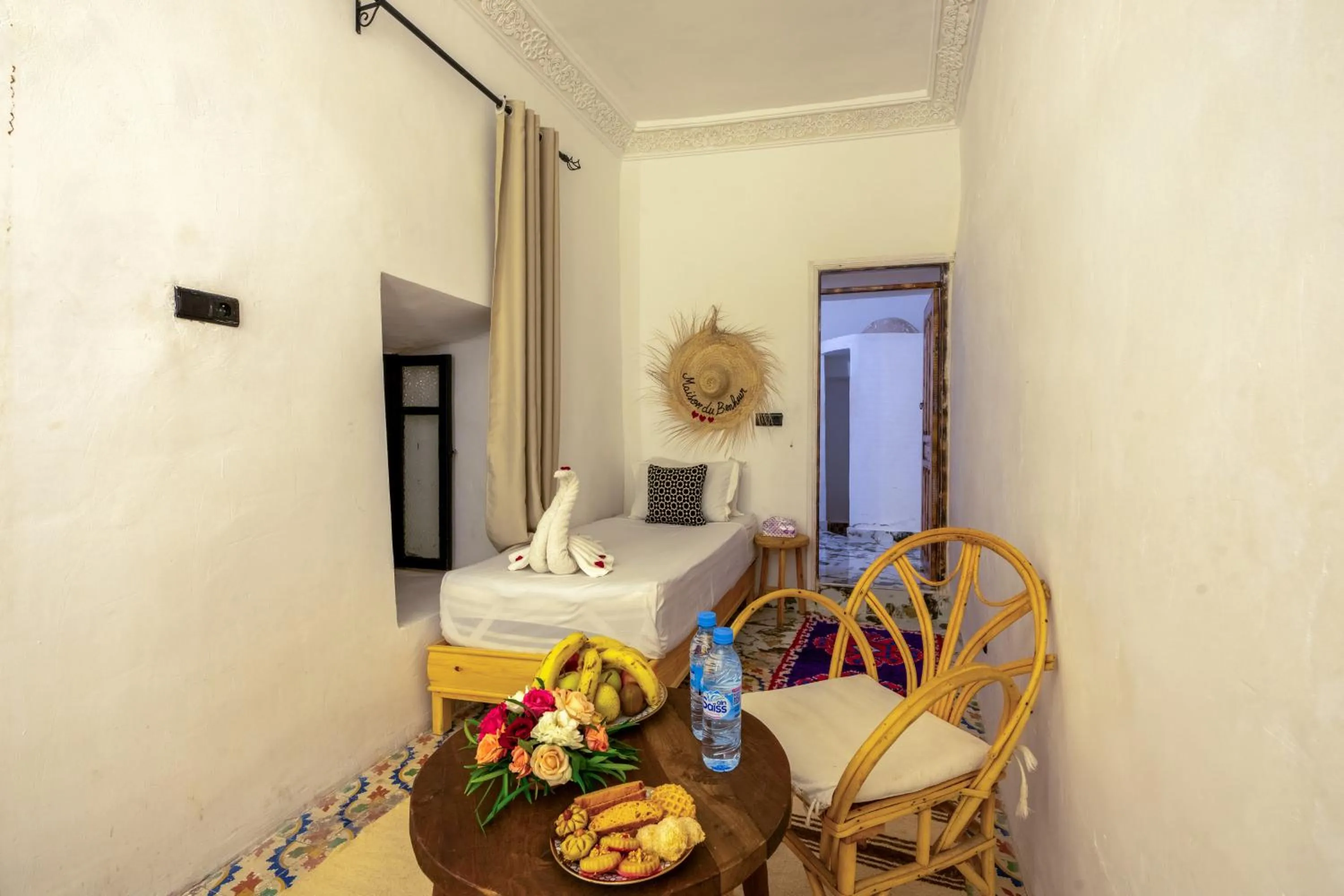 Bed in Riad des remparts Marrakech