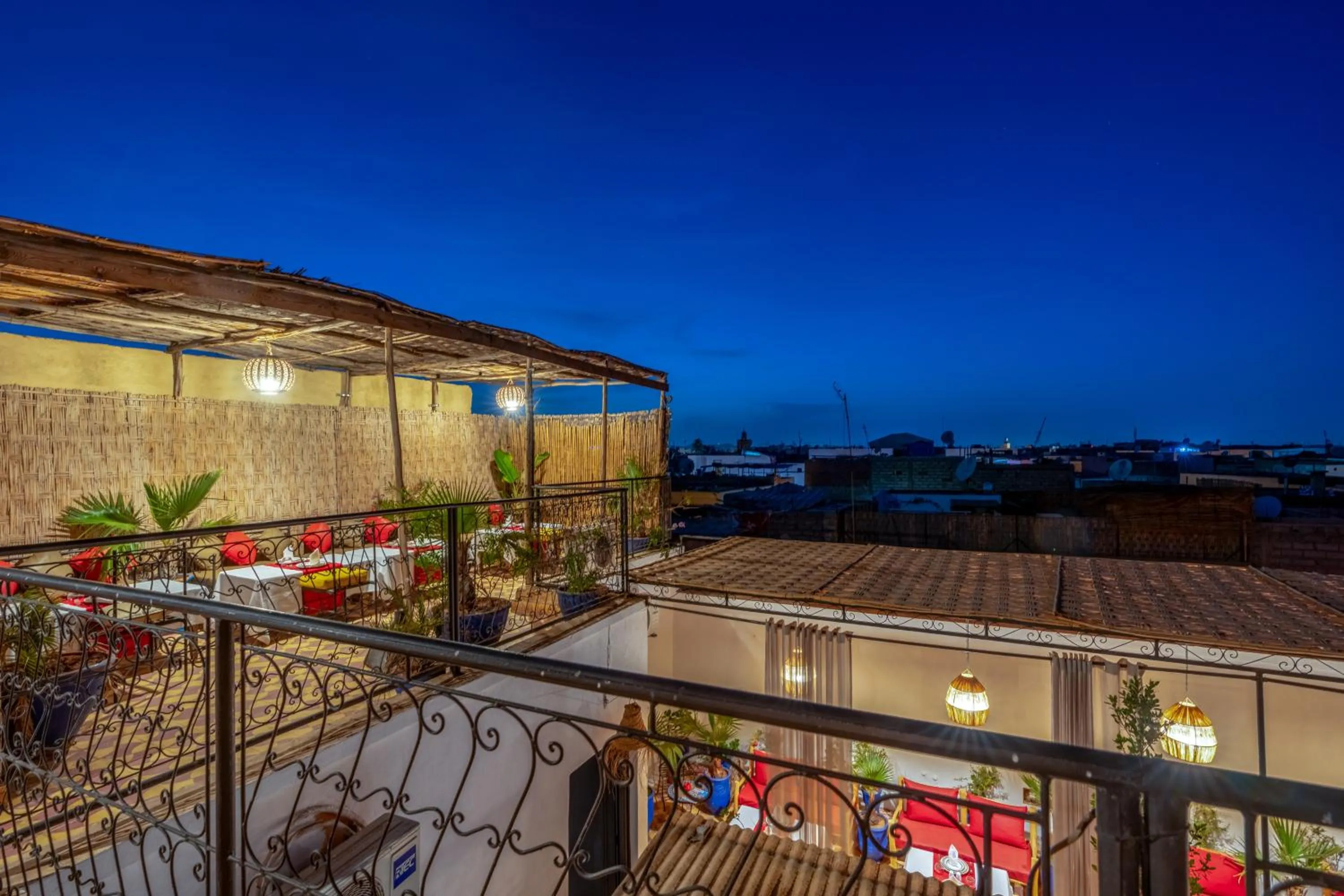 Night in Riad des remparts Marrakech