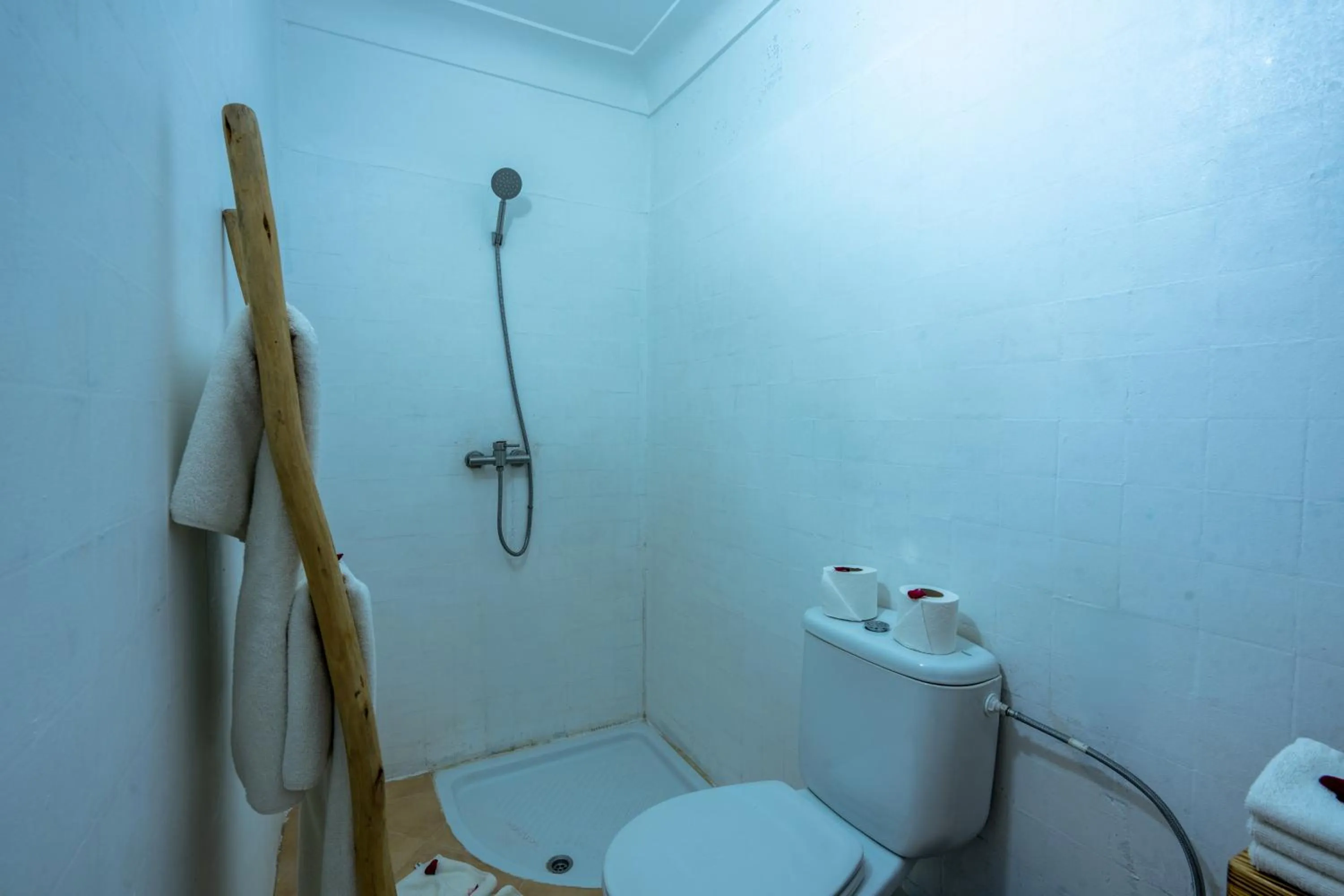 Shower in Riad des remparts Marrakech