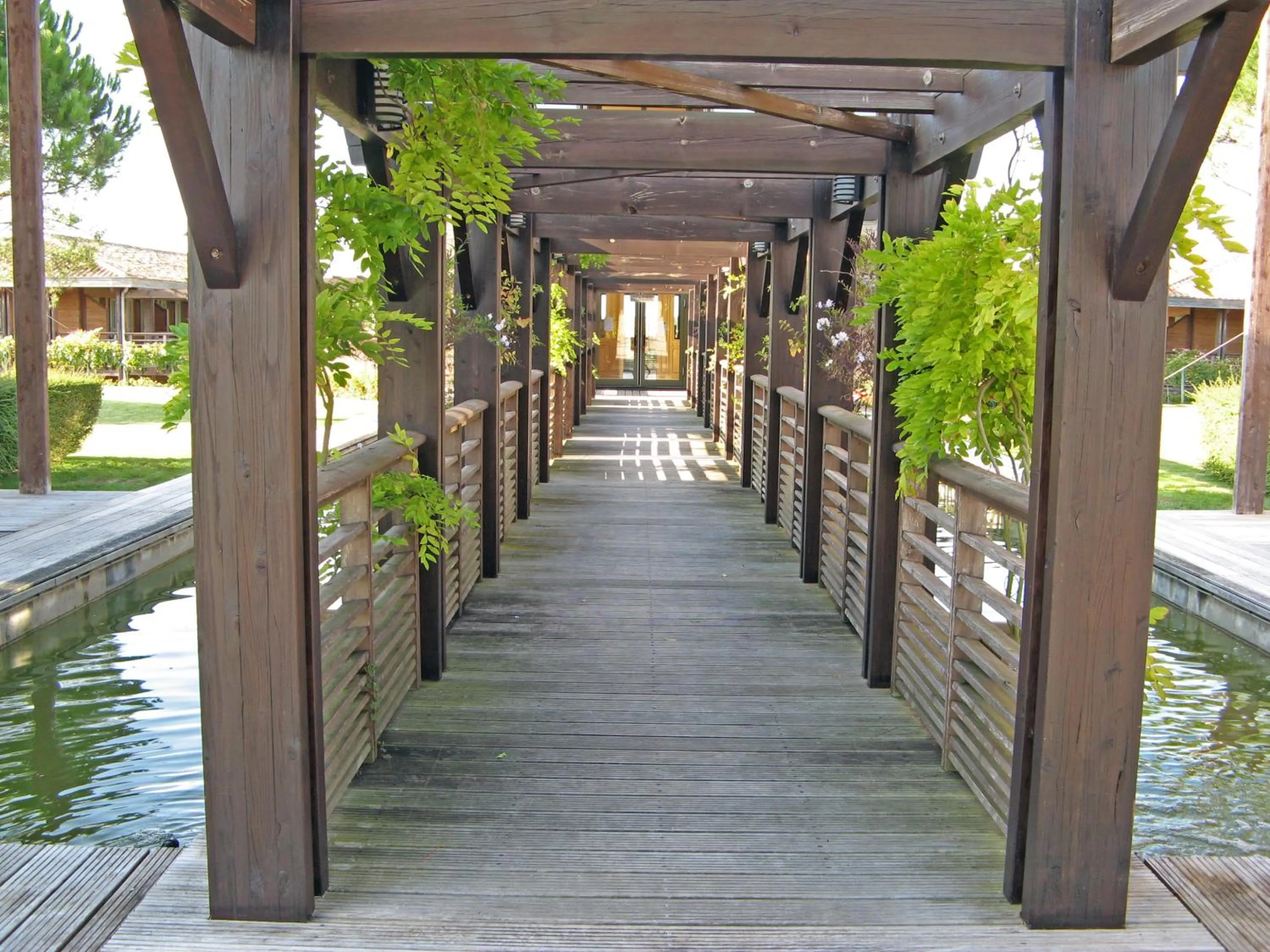 Patio in Résidence Les Vignes
