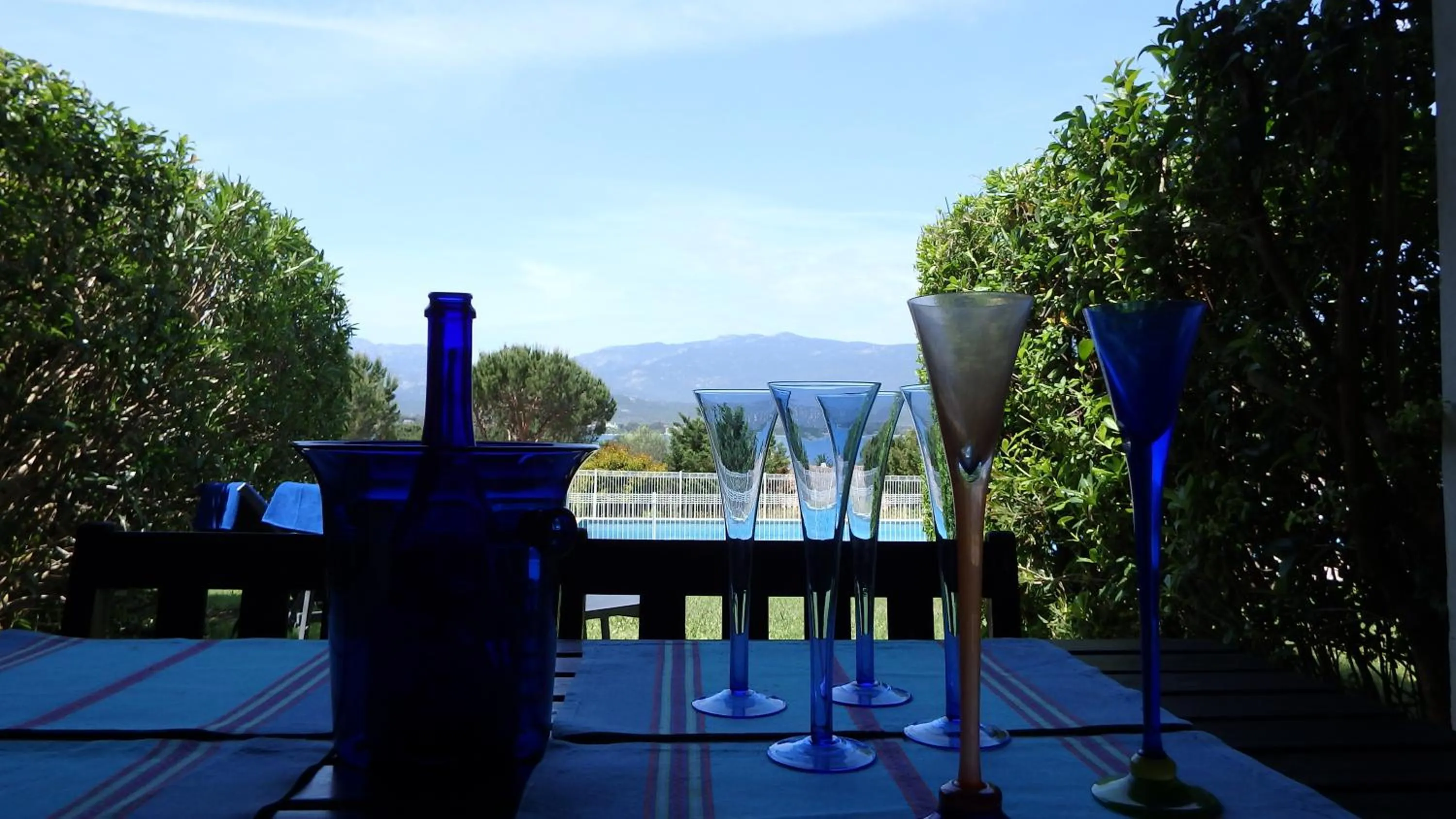 Patio in Résidence Le Village Marin