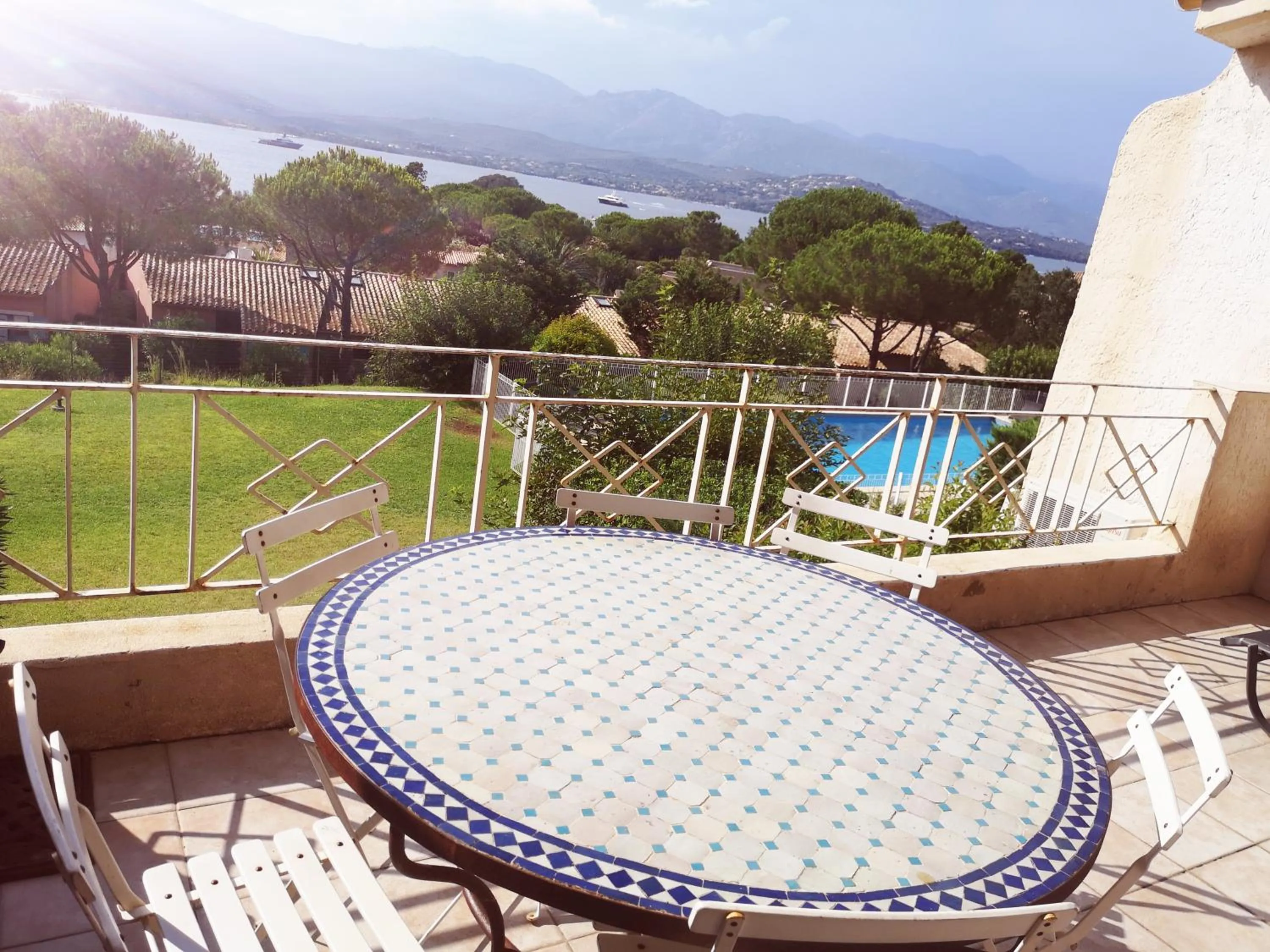 Balcony/Terrace in Résidence Le Village Marin