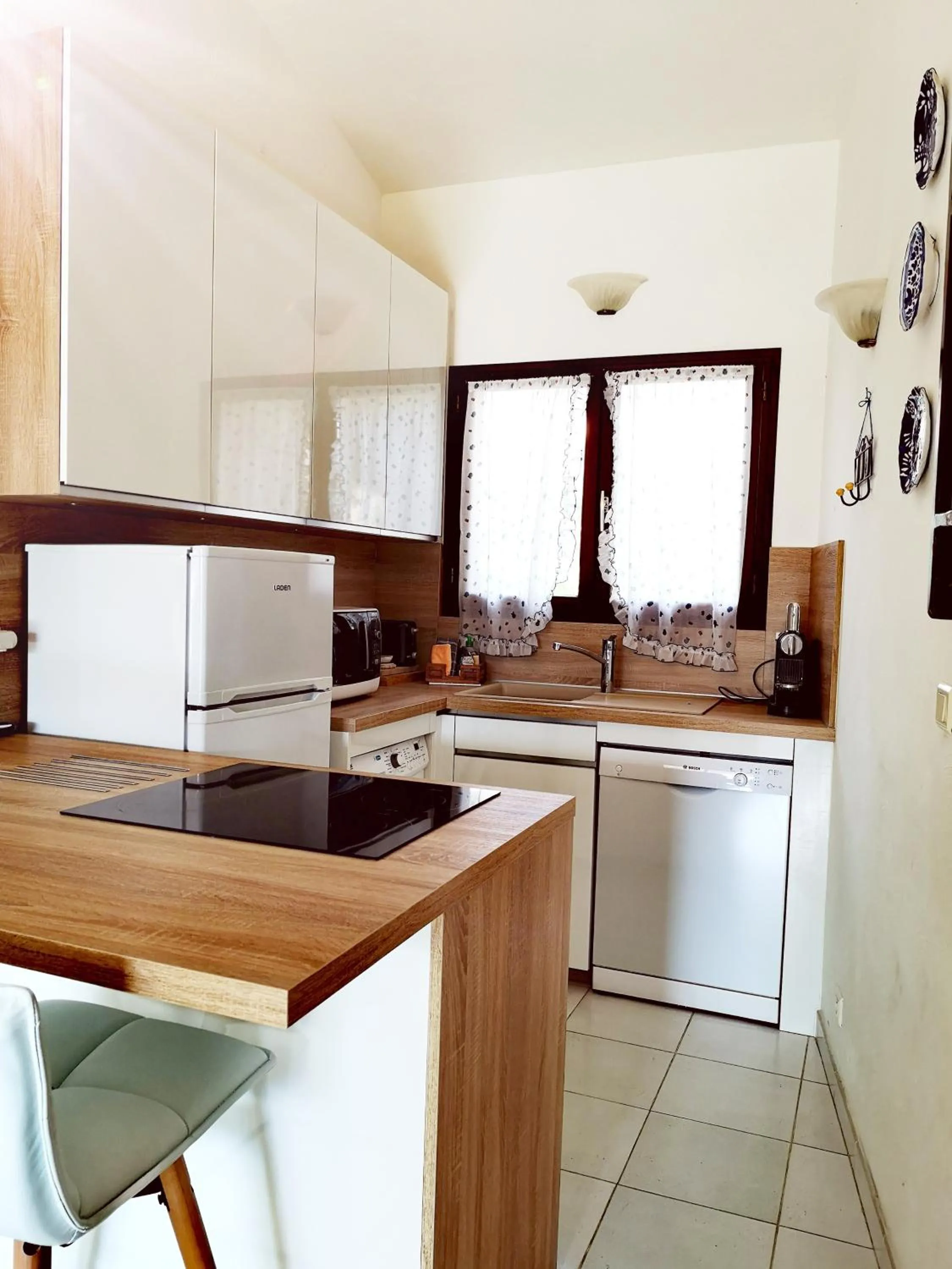 Kitchen or kitchenette in Résidence Le Village Marin