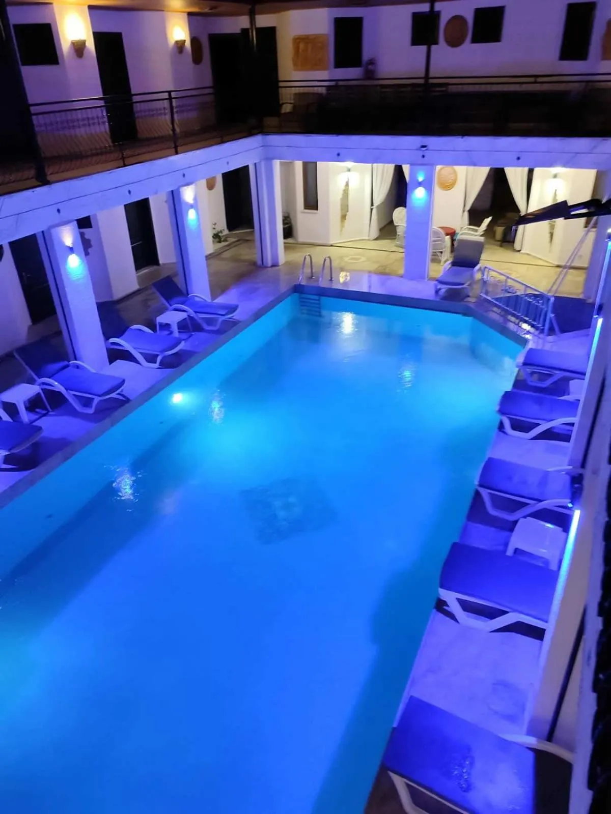 Pool view in Han Dalyan Hotel