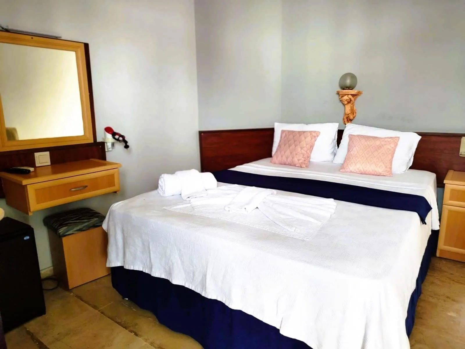 Bed in Han Dalyan Hotel